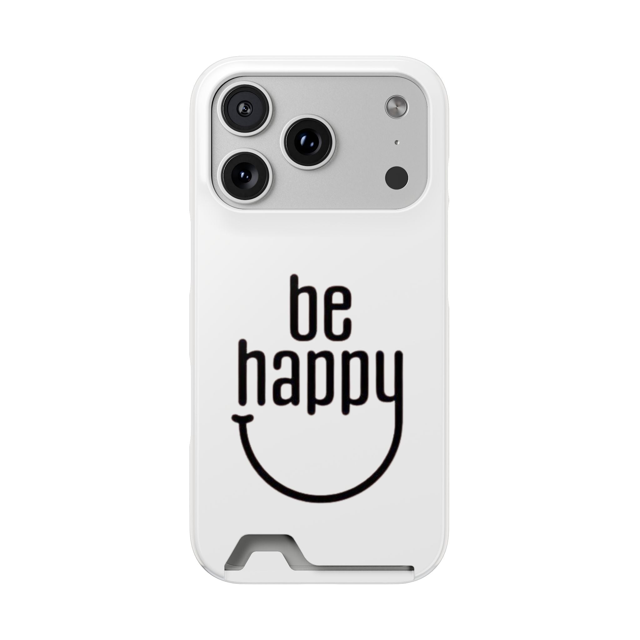 Minimal White Wallet Phone Case
