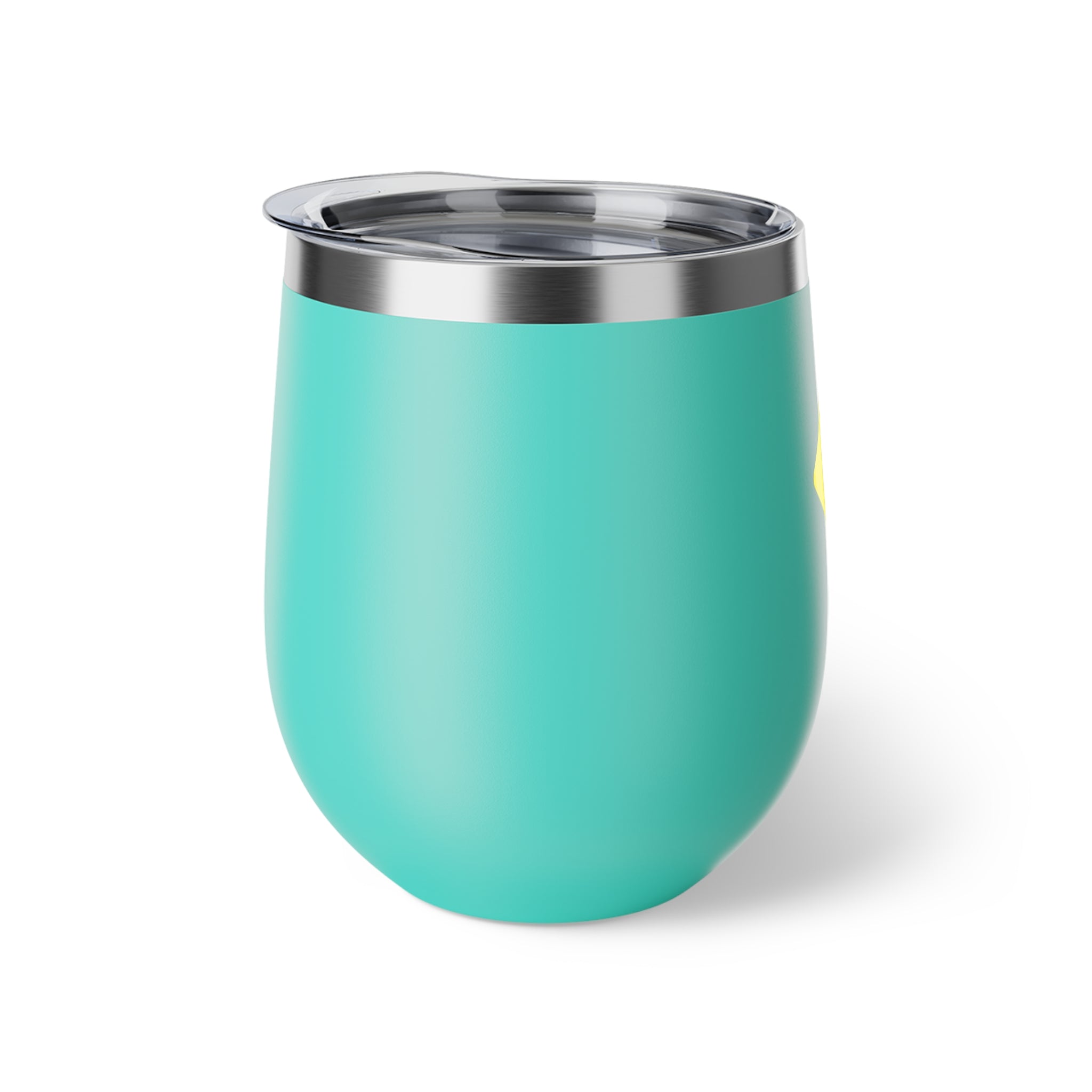 No Stress 12oz Insulated Wine Tumbler — Copper Vacuum Travel Cup