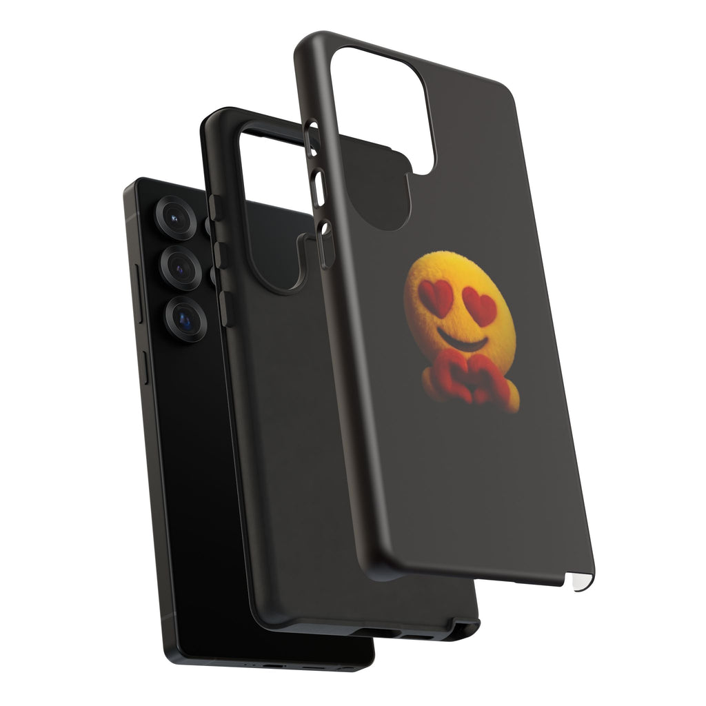 Heart Eyes Emoji Love Design (Tough Protective Cover)