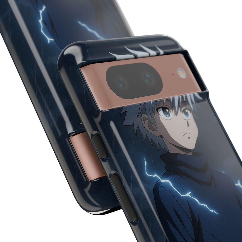 Anime Phone Case Featuring Lightning Design,