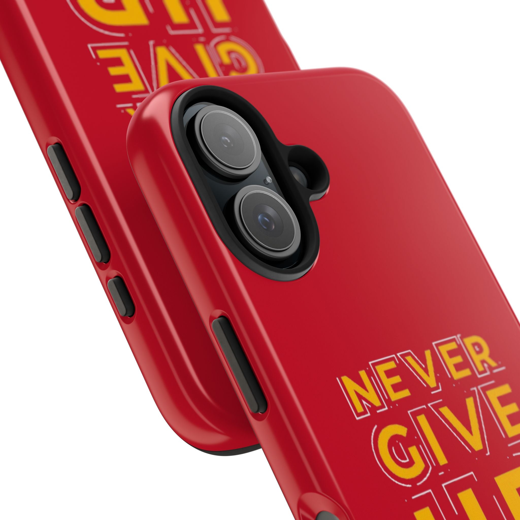Never Give Up Tough Phone Cases – Motivational, Durable, Perfect for Gifts, Everyday Use, Inspirational Decor