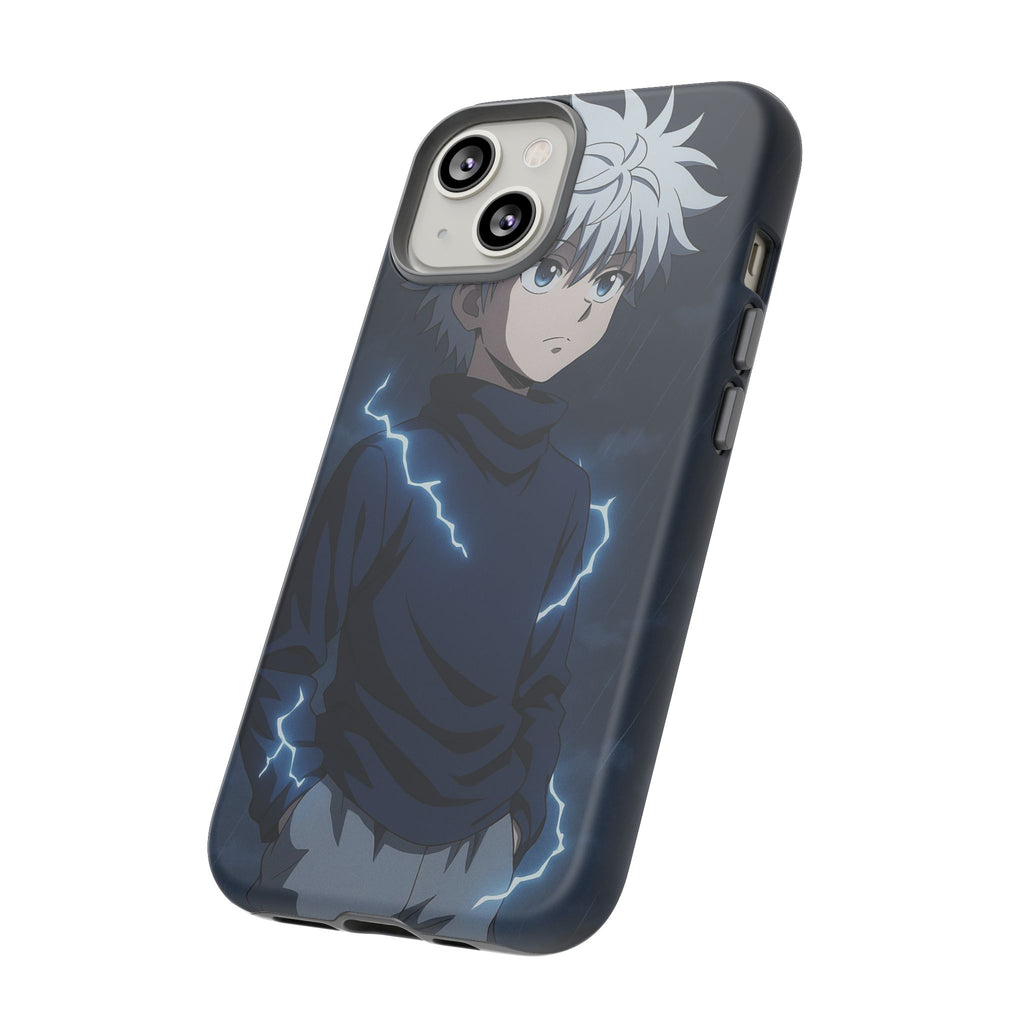 Anime Phone Case Featuring Lightning Design,