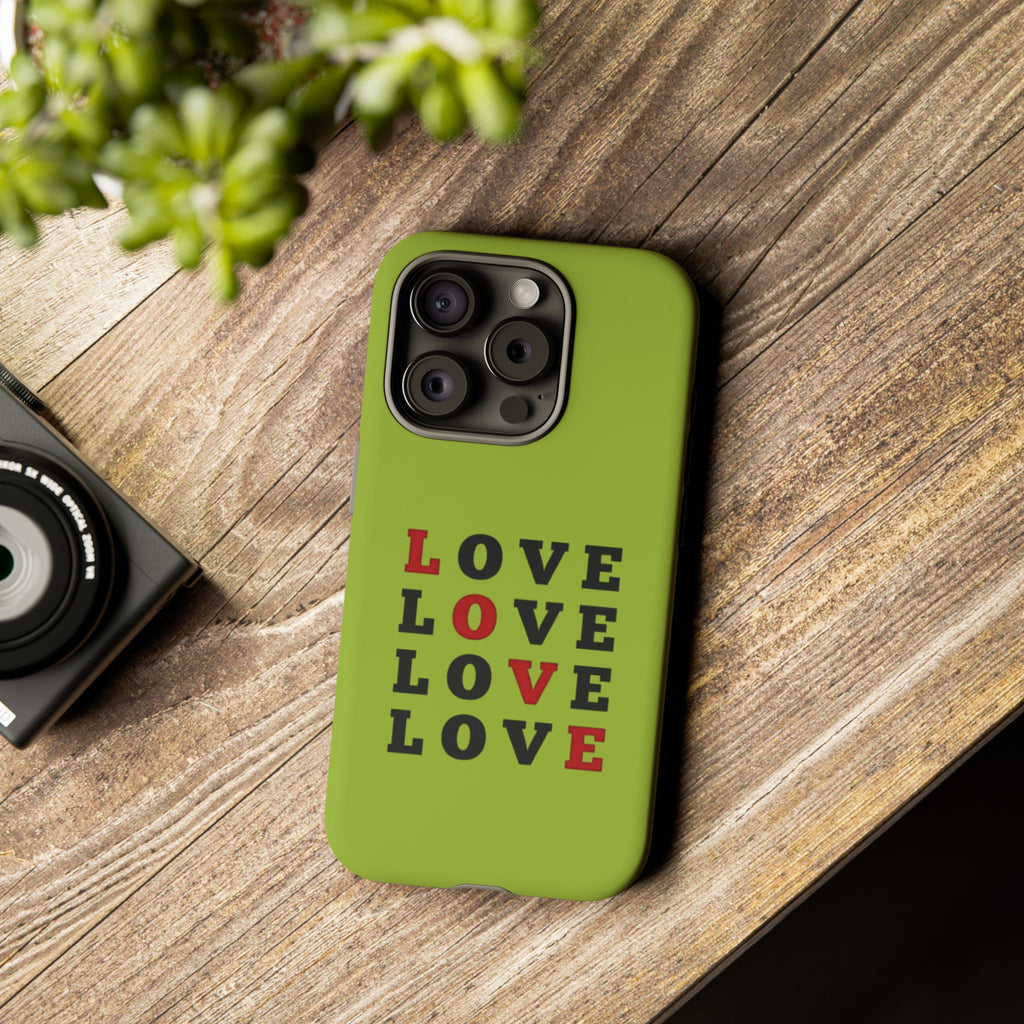 LOVE Stack Phone Case