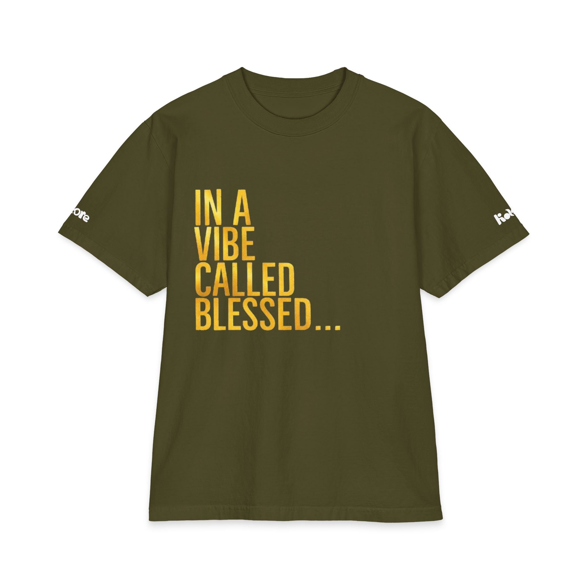 In a Vibe Called Blessed T-Shirt — Inspirational Faith Graphic Tee