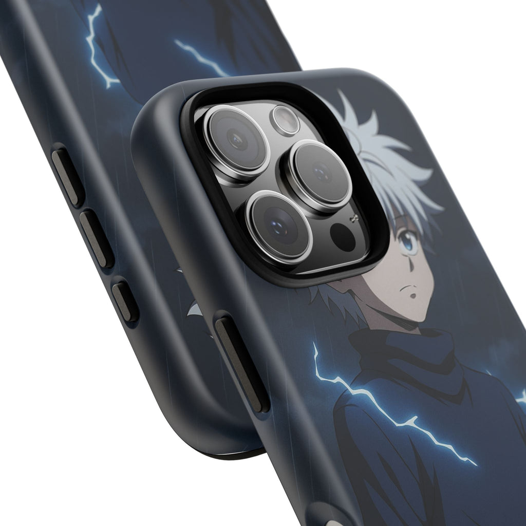 Anime Phone Case Featuring Lightning Design,