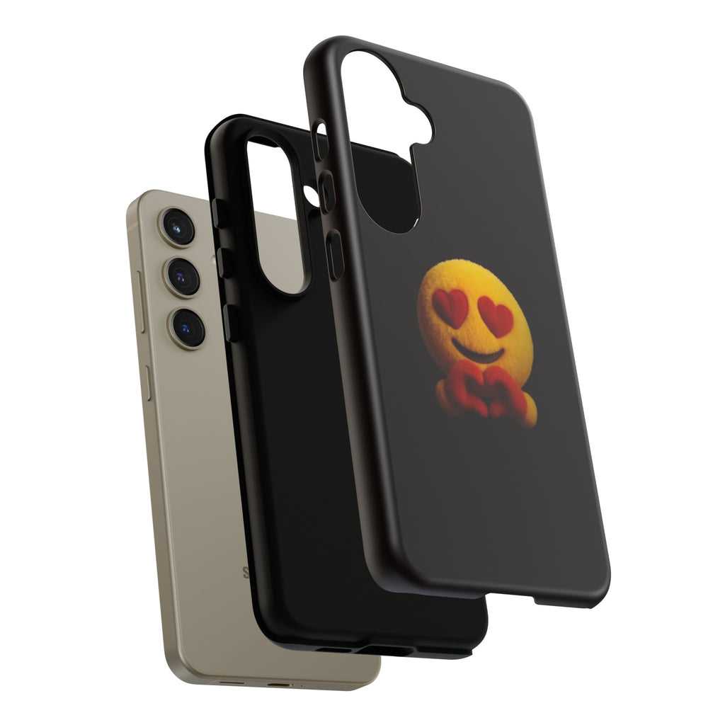 Heart Eyes Emoji Love Design (Tough Protective Cover)