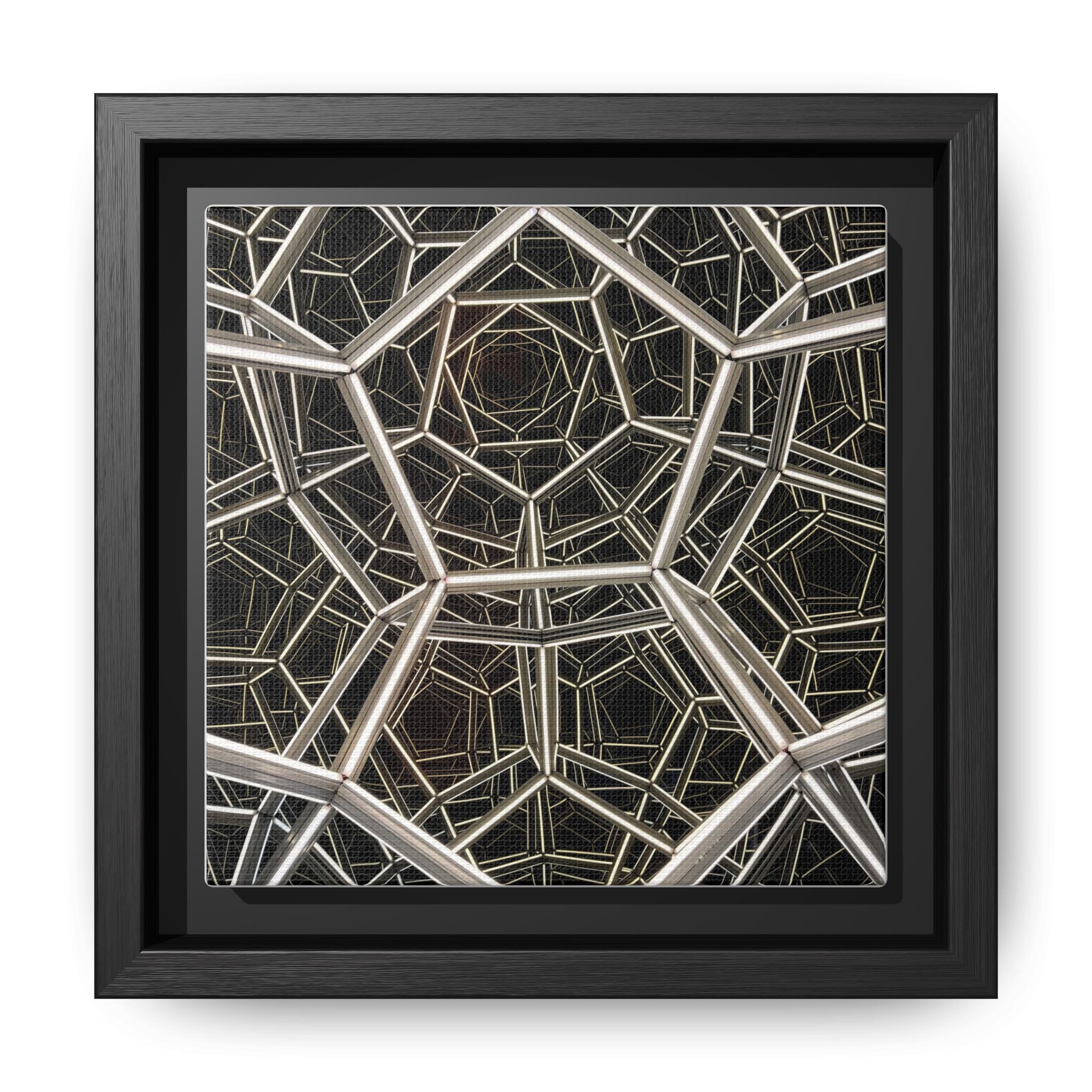 Framed Wall Art Print, Modern Geometric Canvas, Abstract Home Decor, Unique Gift, Stylish Office Art, Contemporary Room Decor