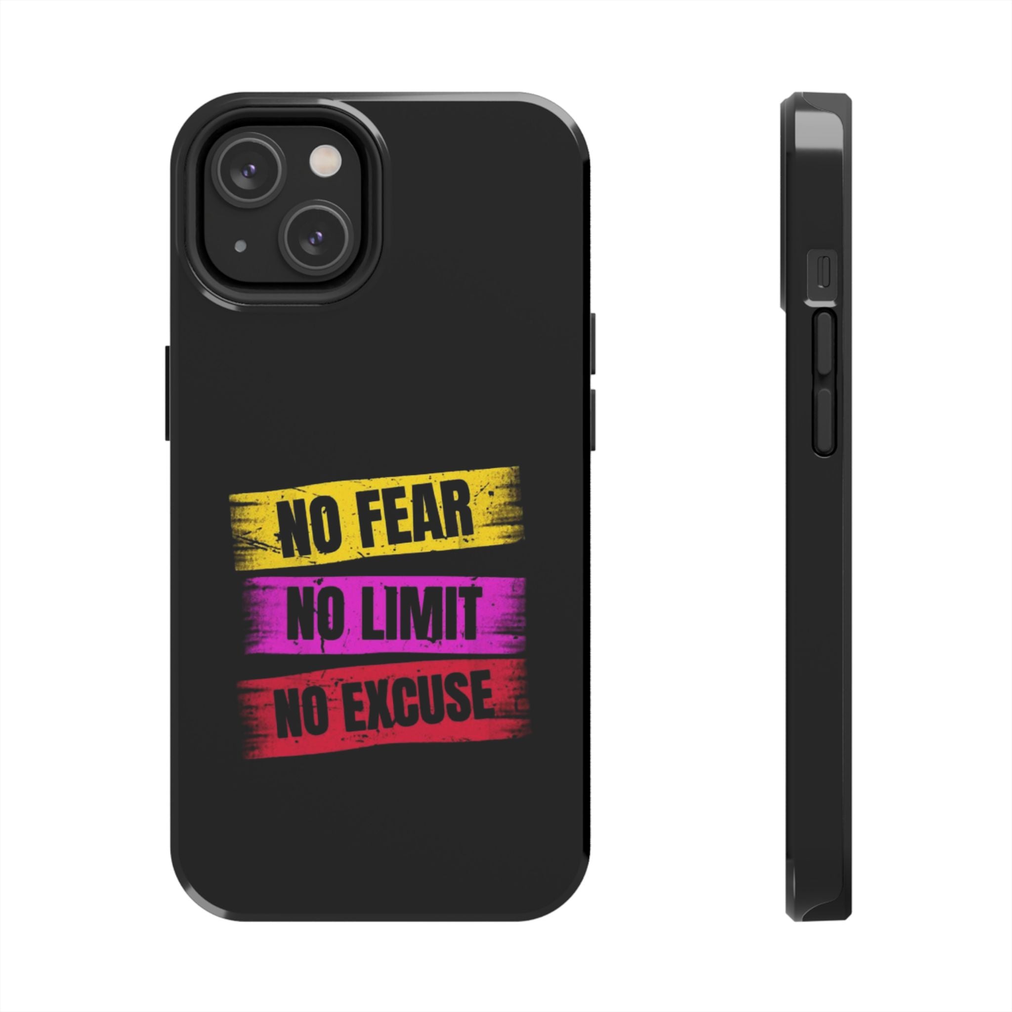 Bold Motivational Phone Cases, Inspirational Cases for Grit, Tough Phone Covers, Fitness Gifts, Empowerment Cases