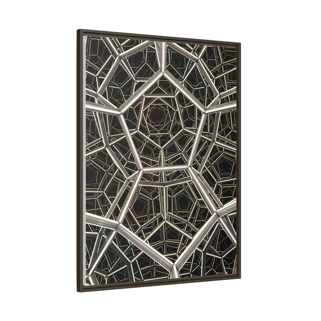 Framed Wall Art Print, Modern Geometric Canvas, Abstract Home Decor, Unique Gift, Stylish Office Art, Contemporary Room Decor