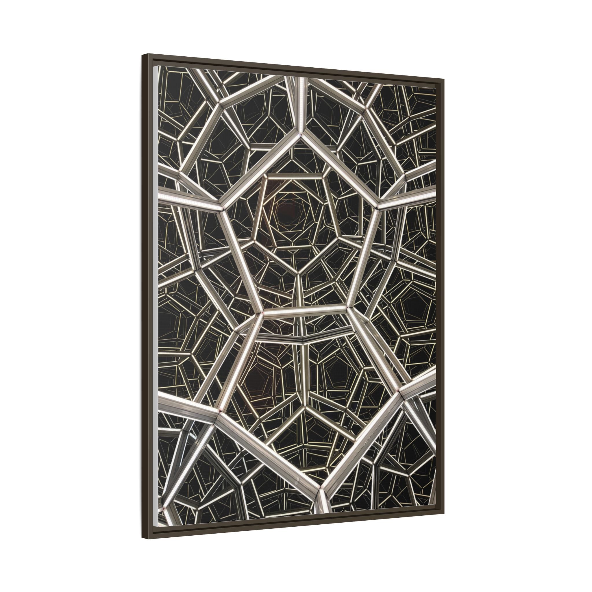 Framed Wall Art Print, Modern Geometric Canvas, Abstract Home Decor, Unique Gift, Stylish Office Art, Contemporary Room Decor