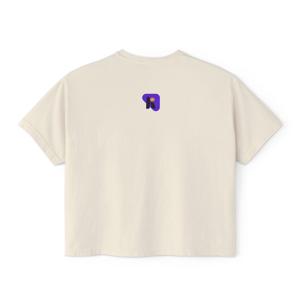 It's Not That Deep Retro Women's Boxy Tee