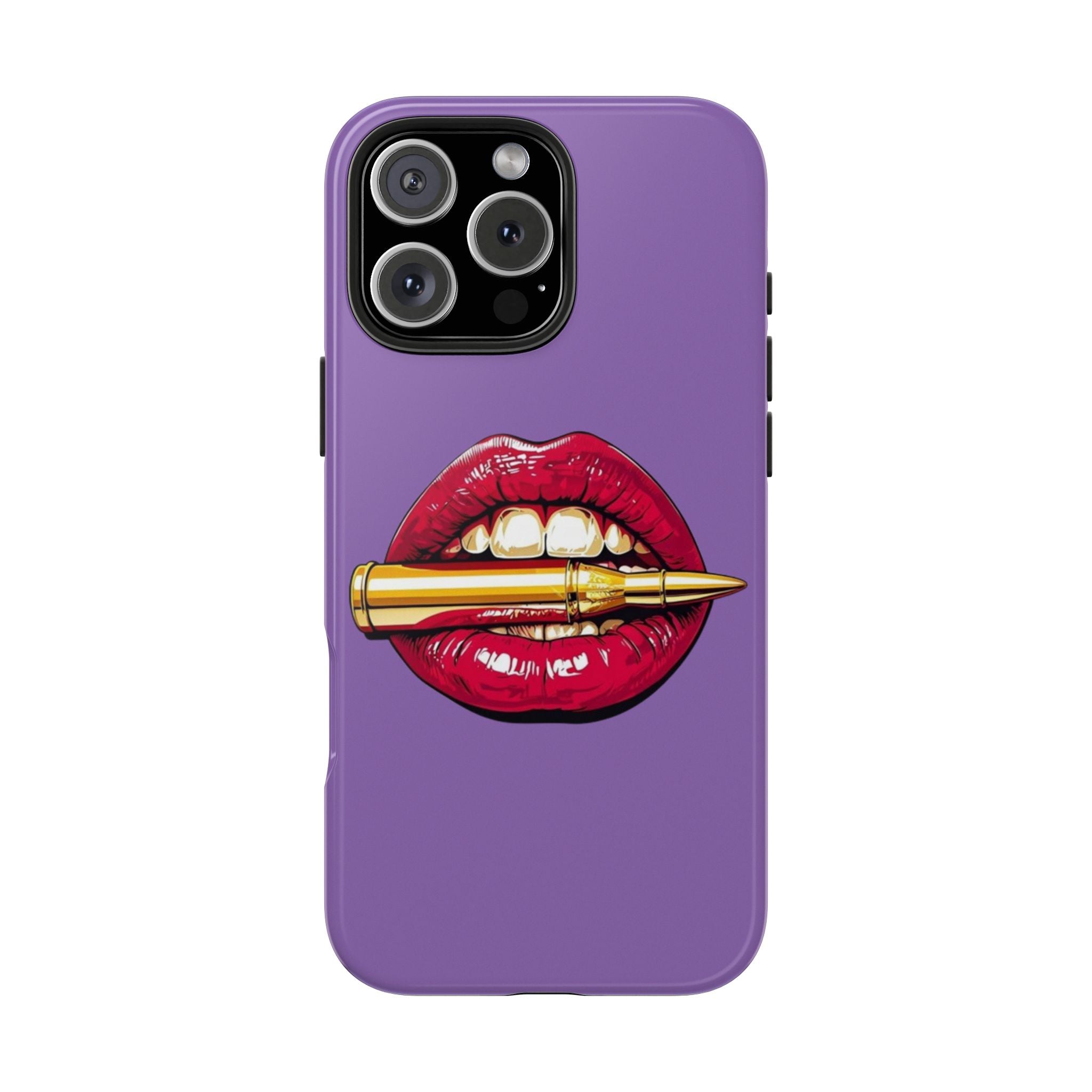 Bold Lipstick Phone Cases | Stylish Tough Cases, Phone Accessories, Birthday Gifts, Trendy Cell Phone Covers, Fashionable Tech Gear