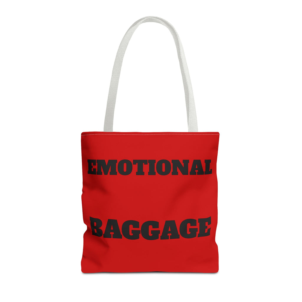 Emotional Baggage Tote Bag — Red Statement Shopper