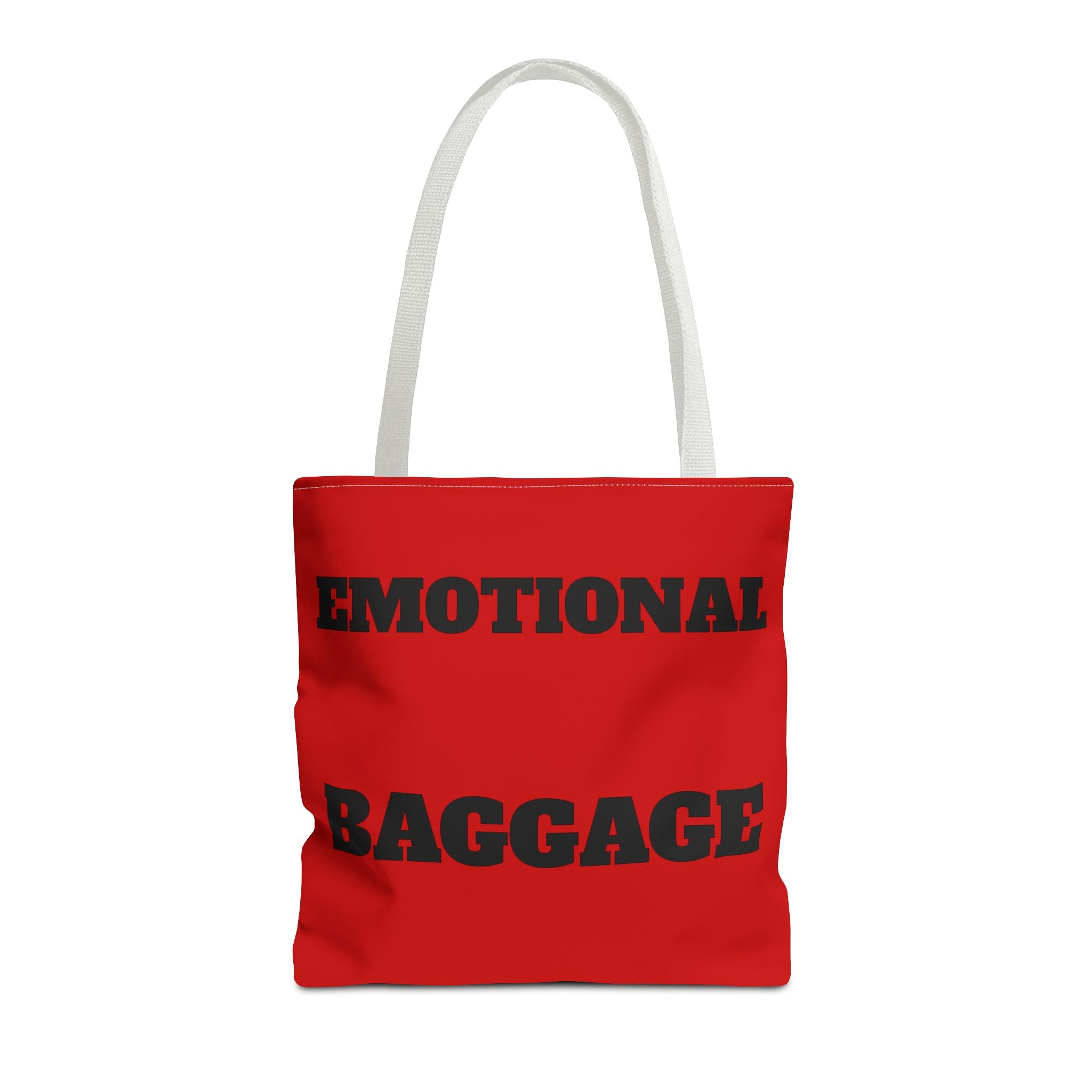 Emotional Baggage Tote Bag — Red Statement Shopper