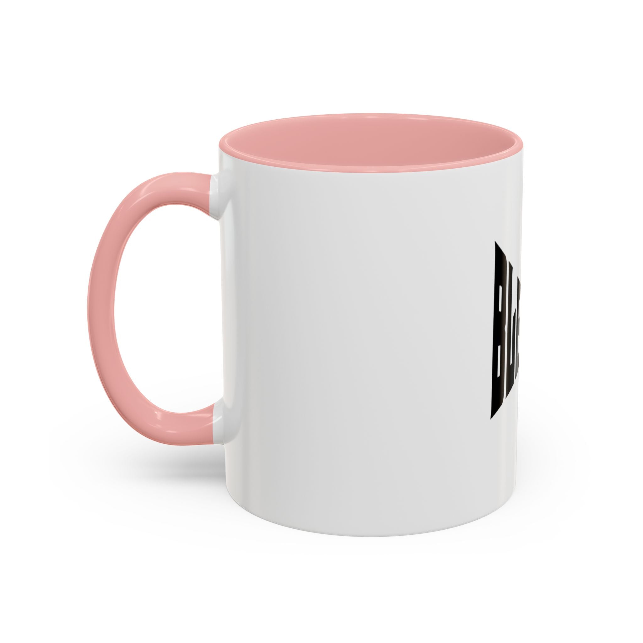 Blessed Coffee Mug — Bold Black Typography Ceramic Mug (11/15 oz)