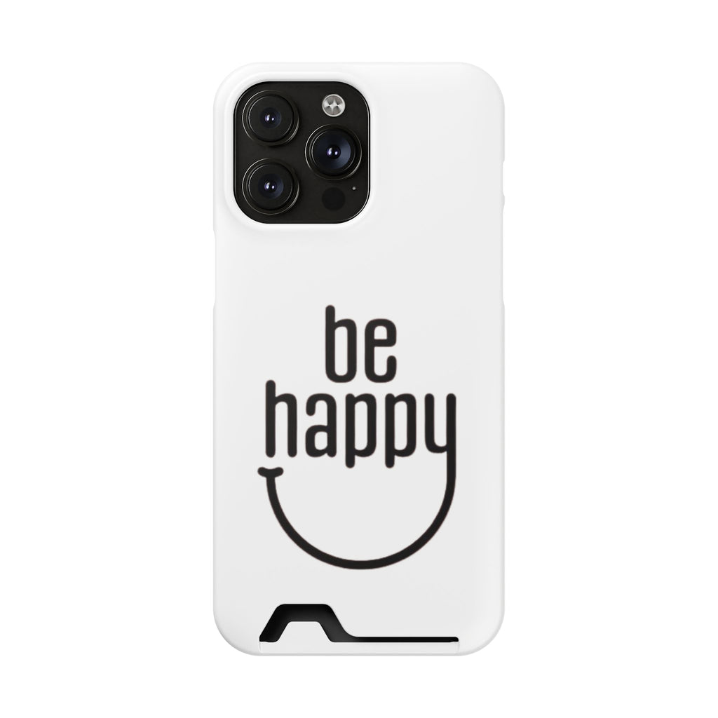 Minimal White Wallet Phone Case