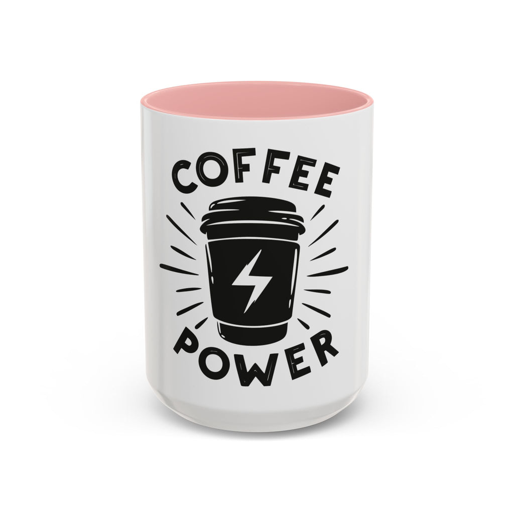 Coffee Power Accent Mug