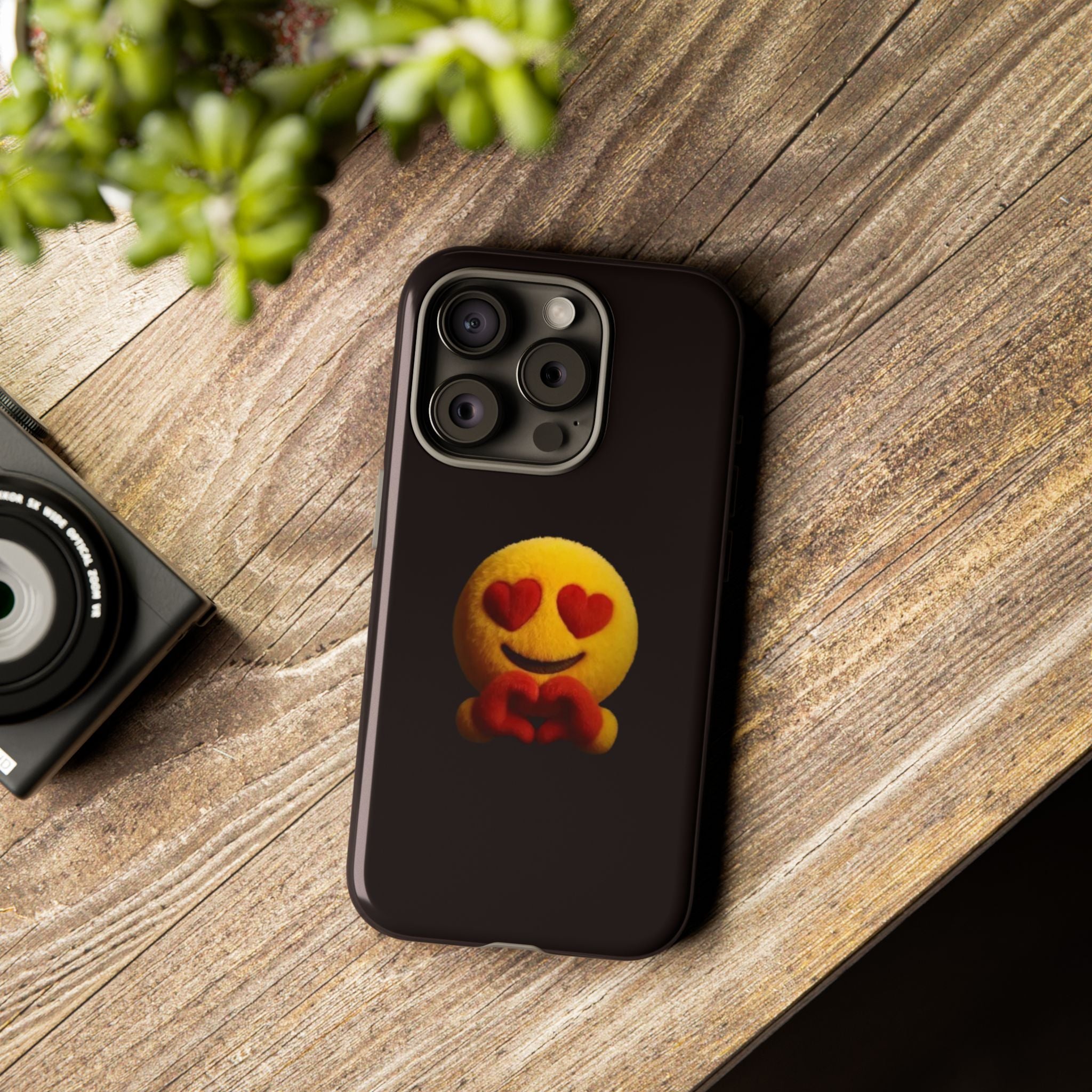 Heart Eyes Emoji Love Design (Tough Protective Cover)