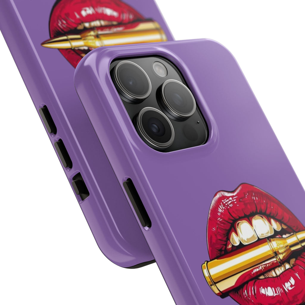 Bold Lipstick Phone Cases | Stylish Tough Cases, Phone Accessories, Birthday Gifts, Trendy Cell Phone Covers, Fashionable Tech Gear