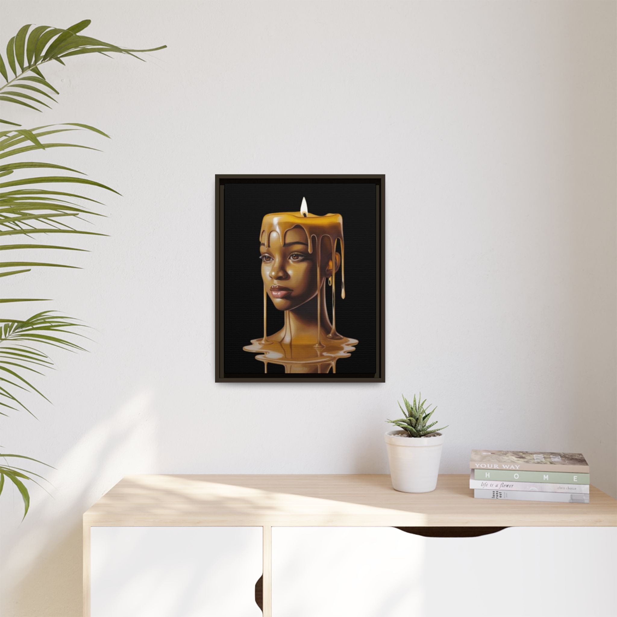 Candle-Inspired Art Print