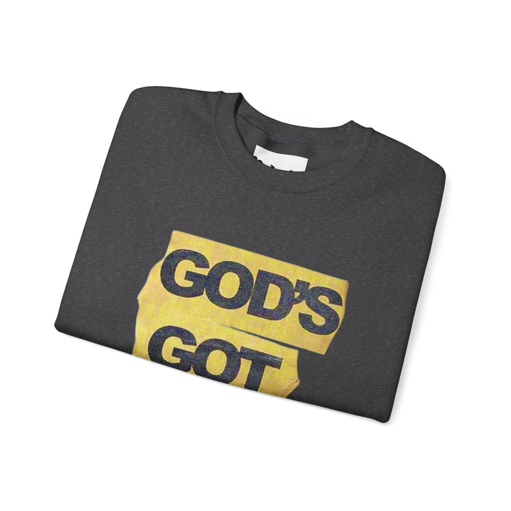 God's Got You Crewneck Sweatshirt, Inspirational Gift, Unisex Sweatshirt, Motivational Fashion, Encouragement Apparel, Cozy Everyday Wear