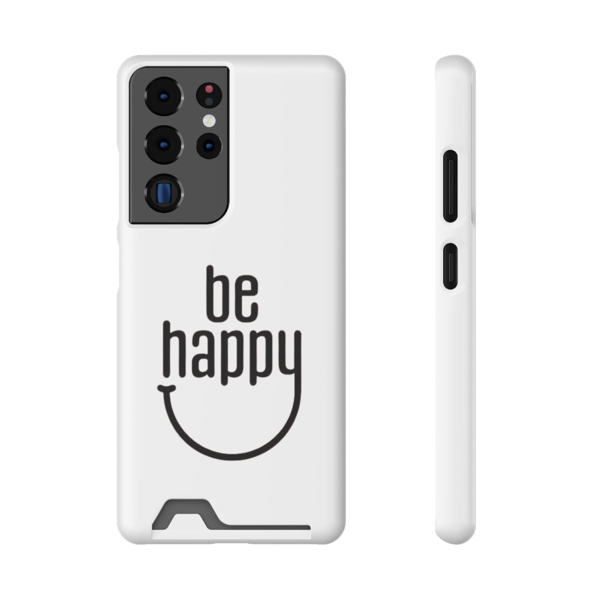 Minimal White Wallet Phone Case