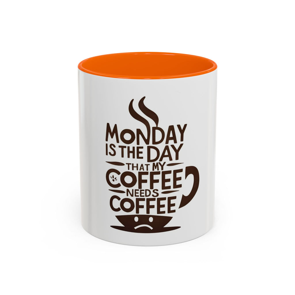 Monday Is The Day That My Coffee Needs Coffee Mug