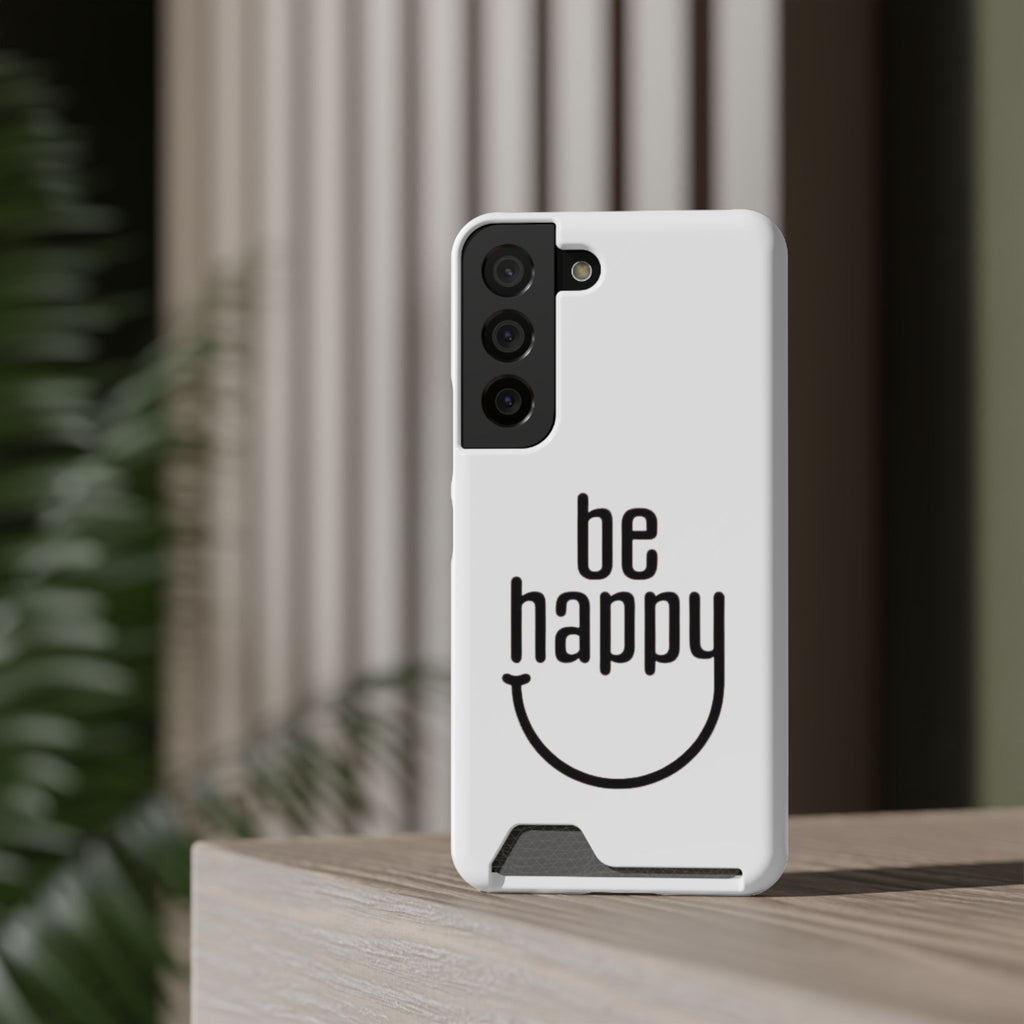 Minimal White Wallet Phone Case