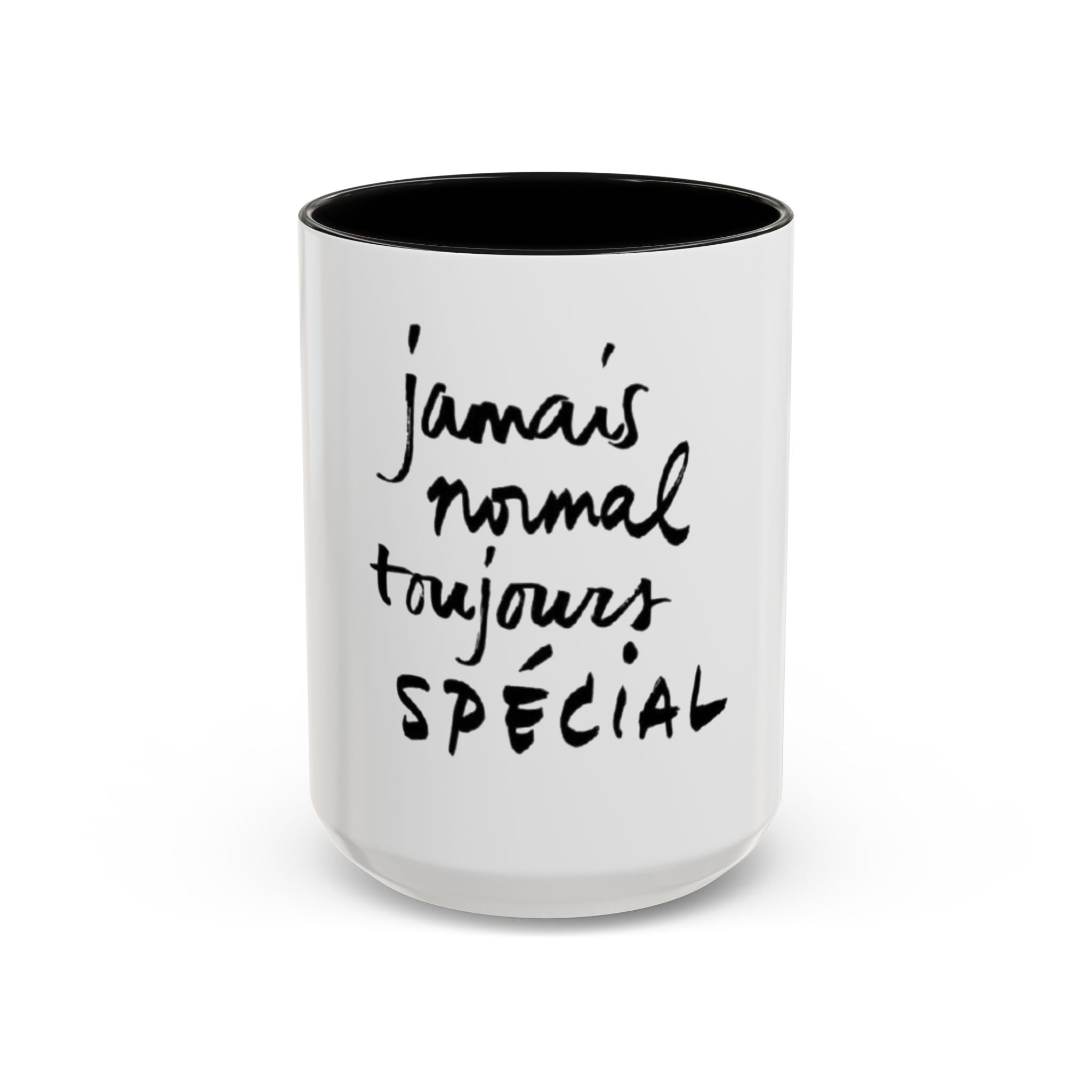Accent Coffee Mug - Special Feelings, Gift for Friends, Morning Routine, Unique Kitchenware, Motivational Drinkware