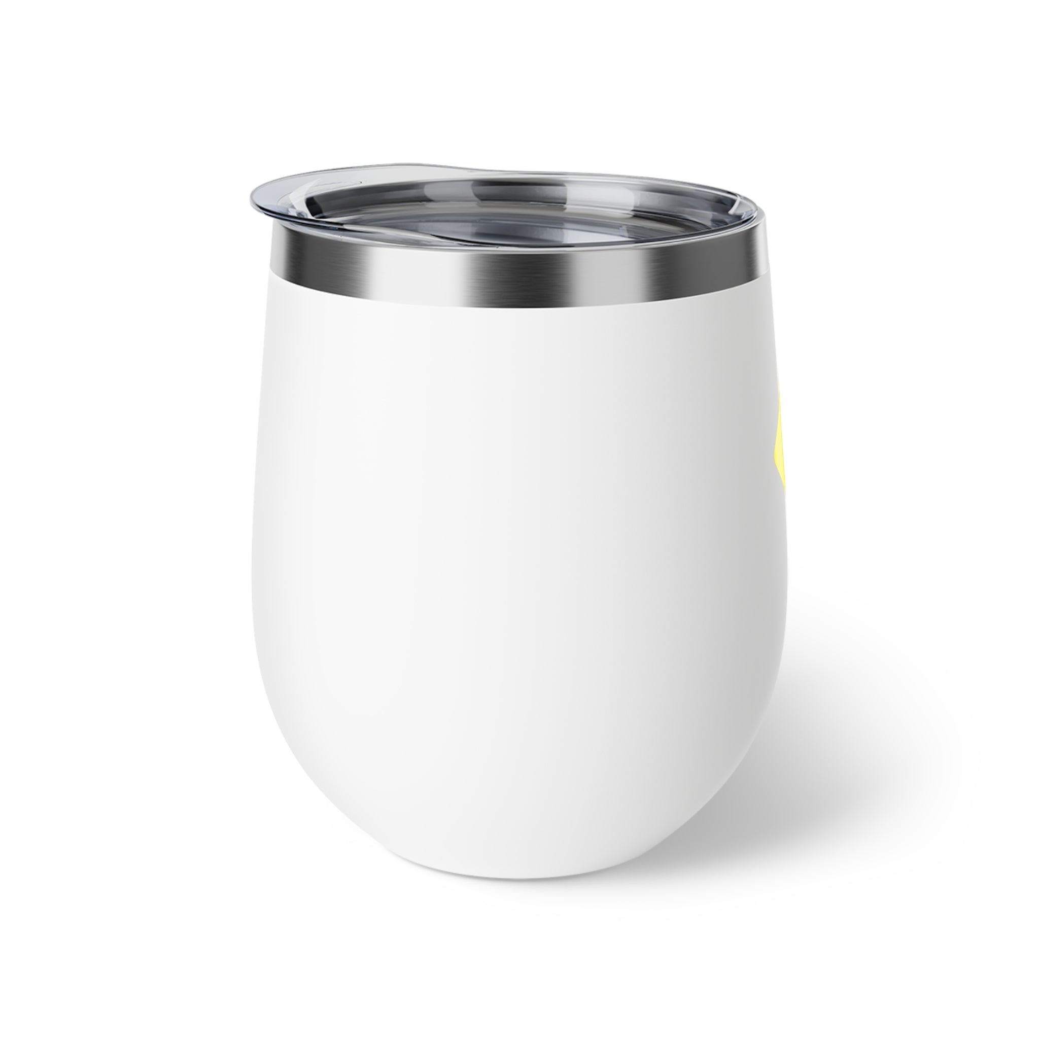 No Stress 12oz Insulated Wine Tumbler — Copper Vacuum Travel Cup