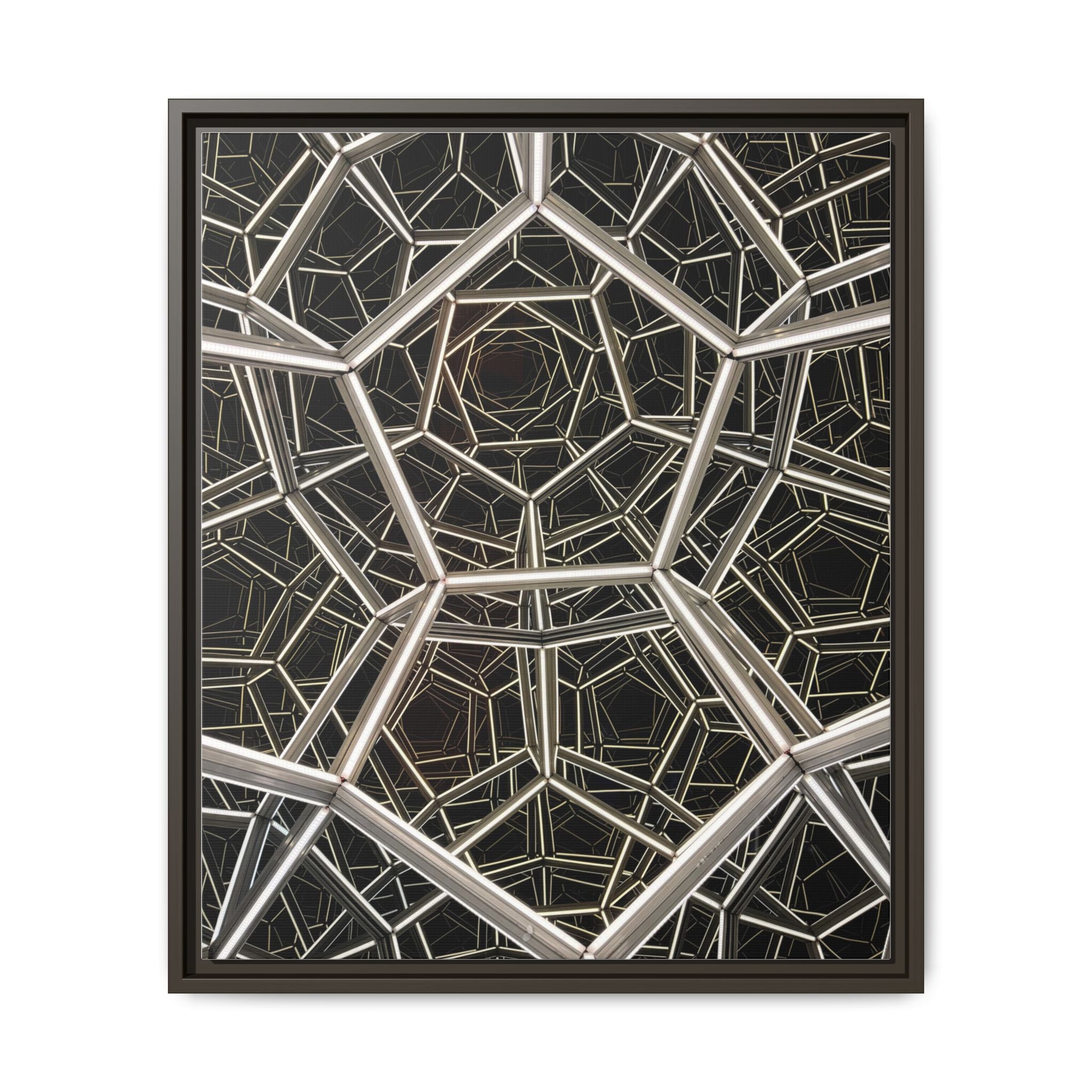 Framed Wall Art Print, Modern Geometric Canvas, Abstract Home Decor, Unique Gift, Stylish Office Art, Contemporary Room Decor