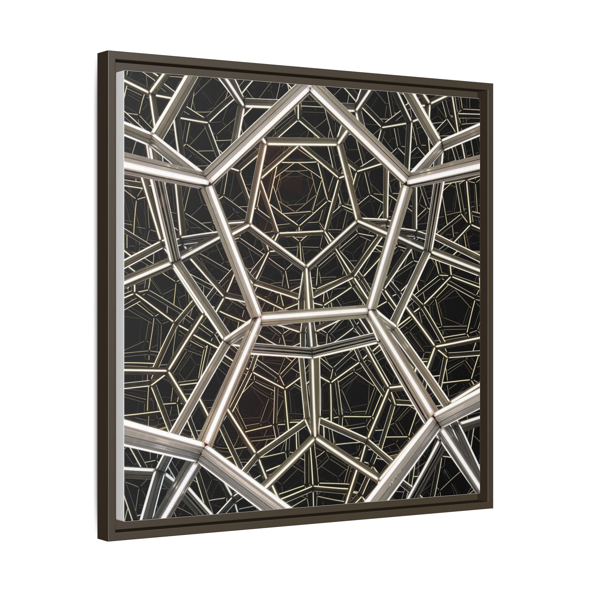 Framed Wall Art Print, Modern Geometric Canvas, Abstract Home Decor, Unique Gift, Stylish Office Art, Contemporary Room Decor