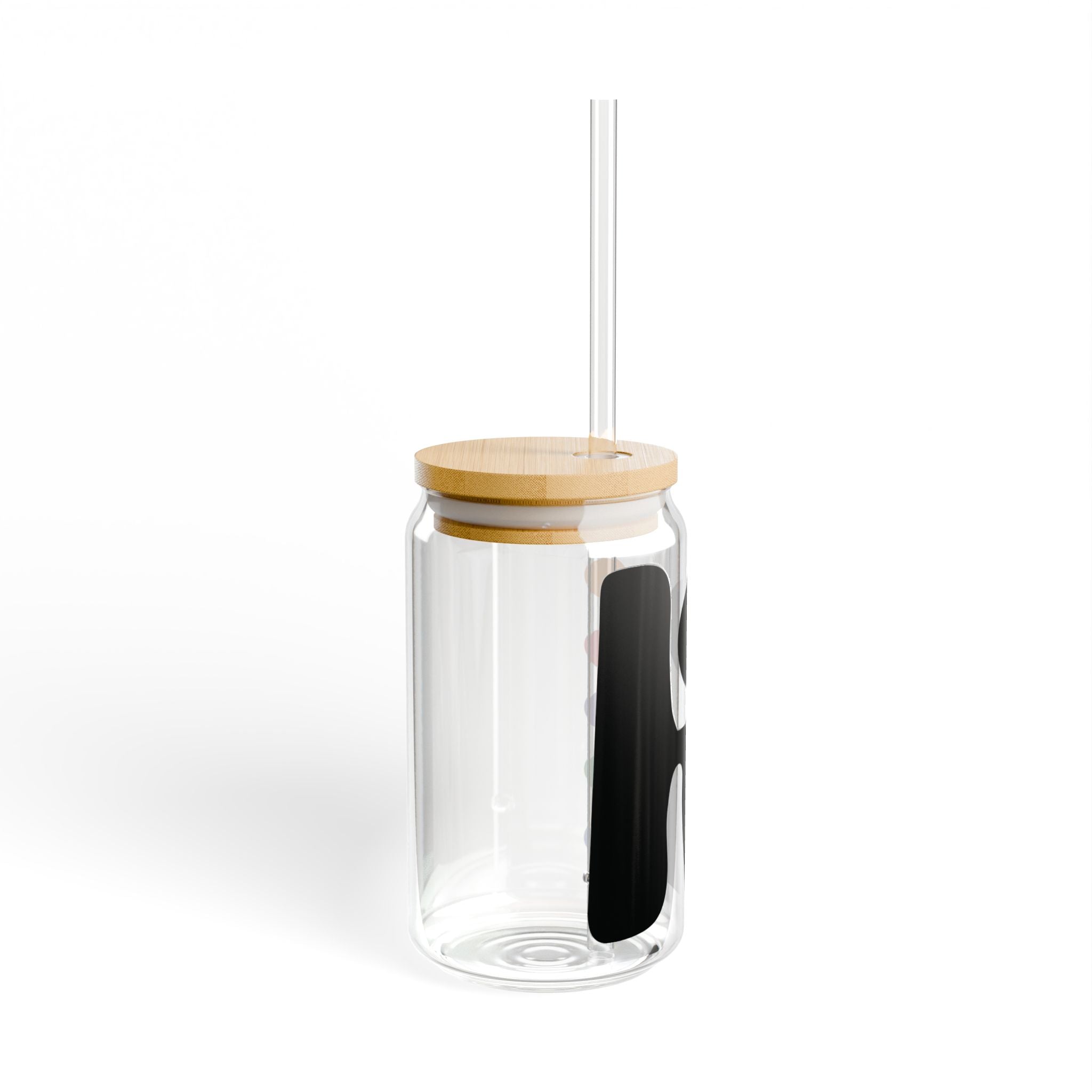Kolore Sipper Glass 16oz | Clear Tumbler with Straw