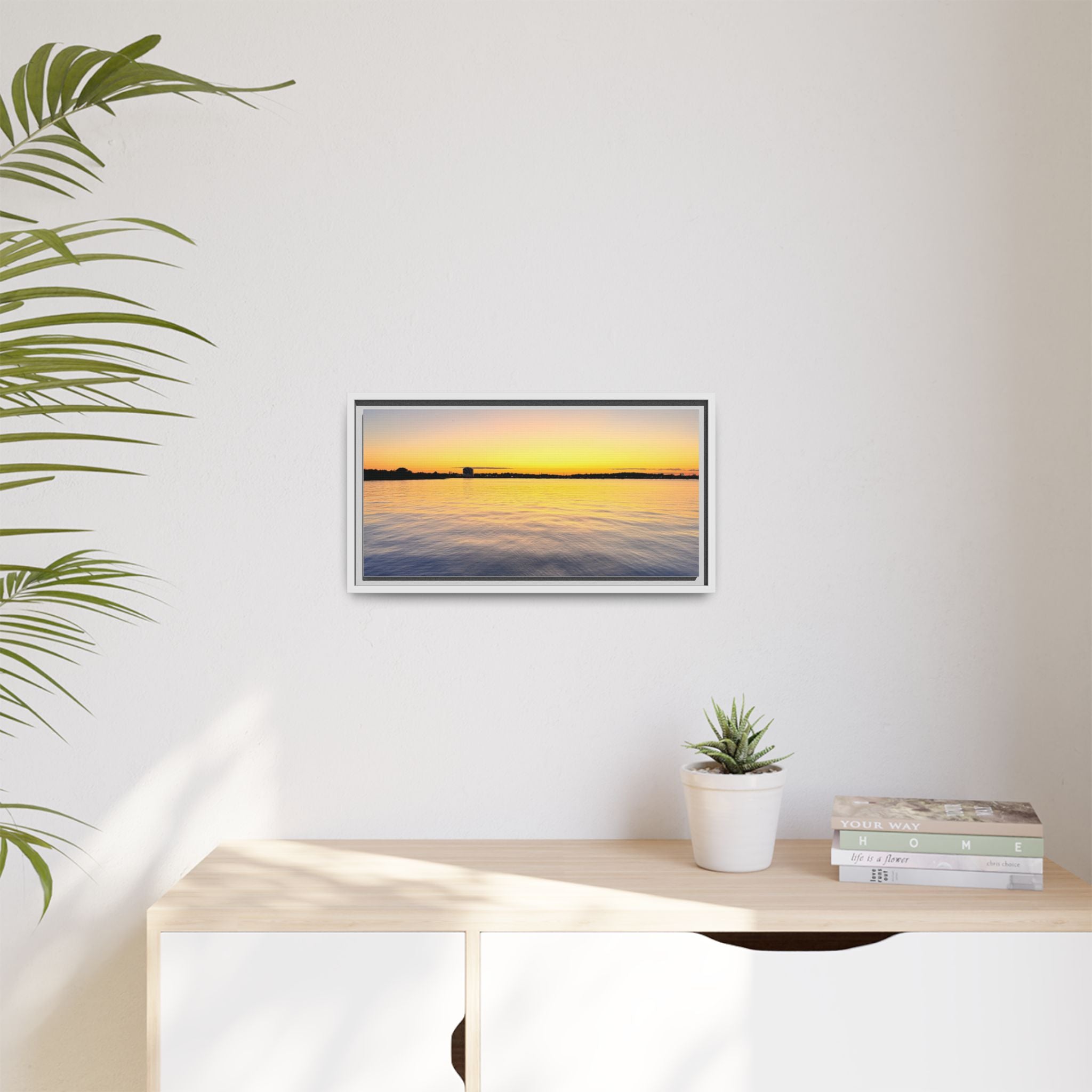 Matte Canvas, Framed (Multi-color)