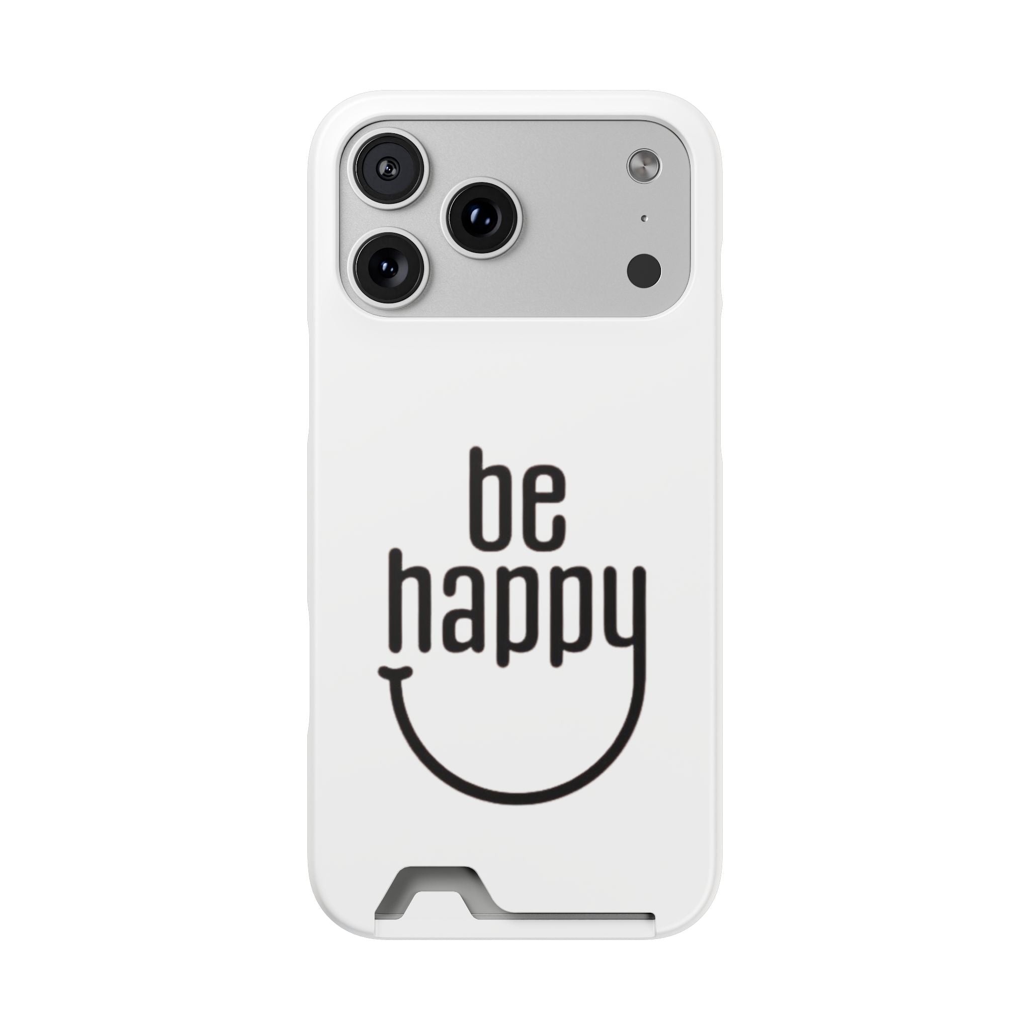 Minimal White Wallet Phone Case