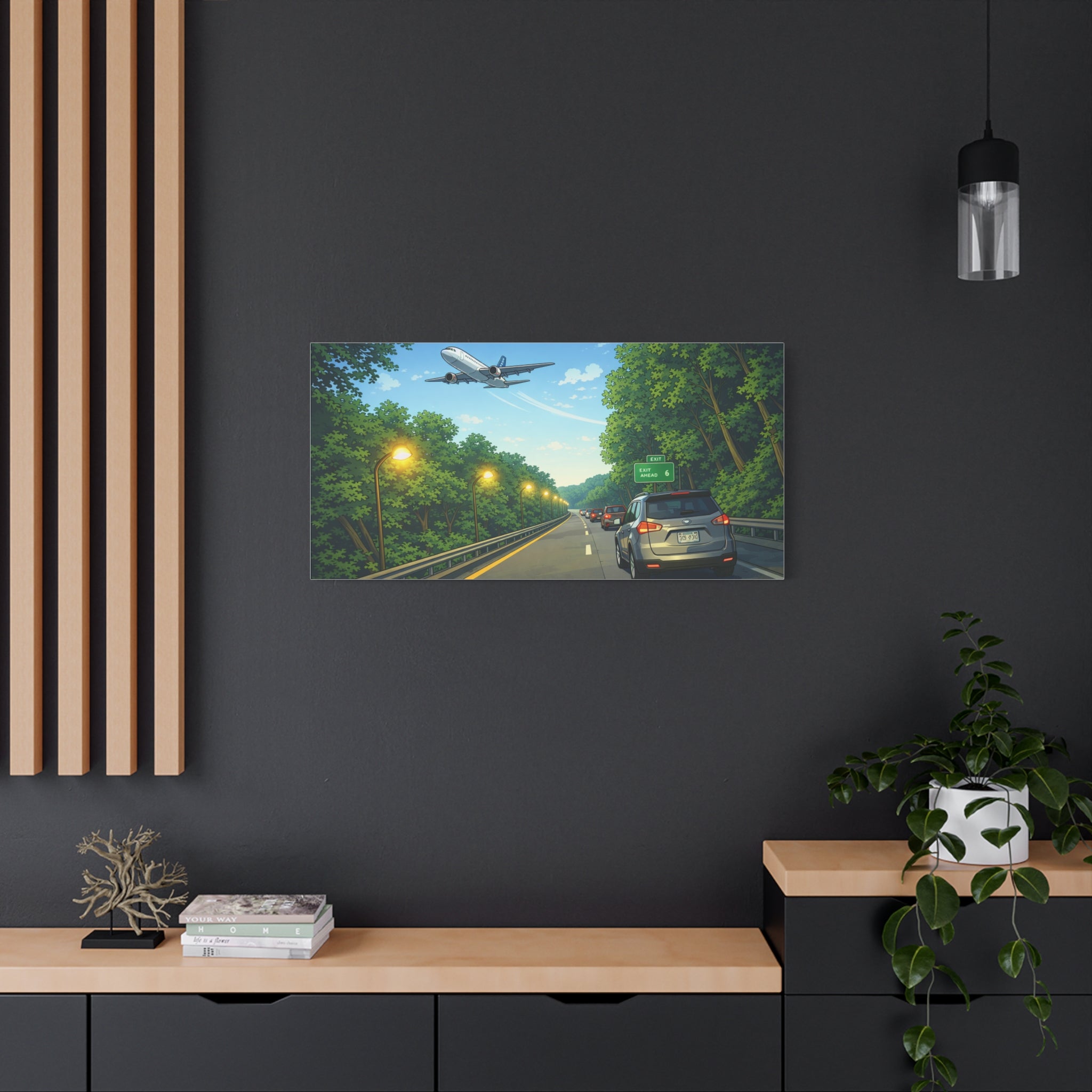 Road to New Horizons Matte Canvas, Stretched, 1.25"