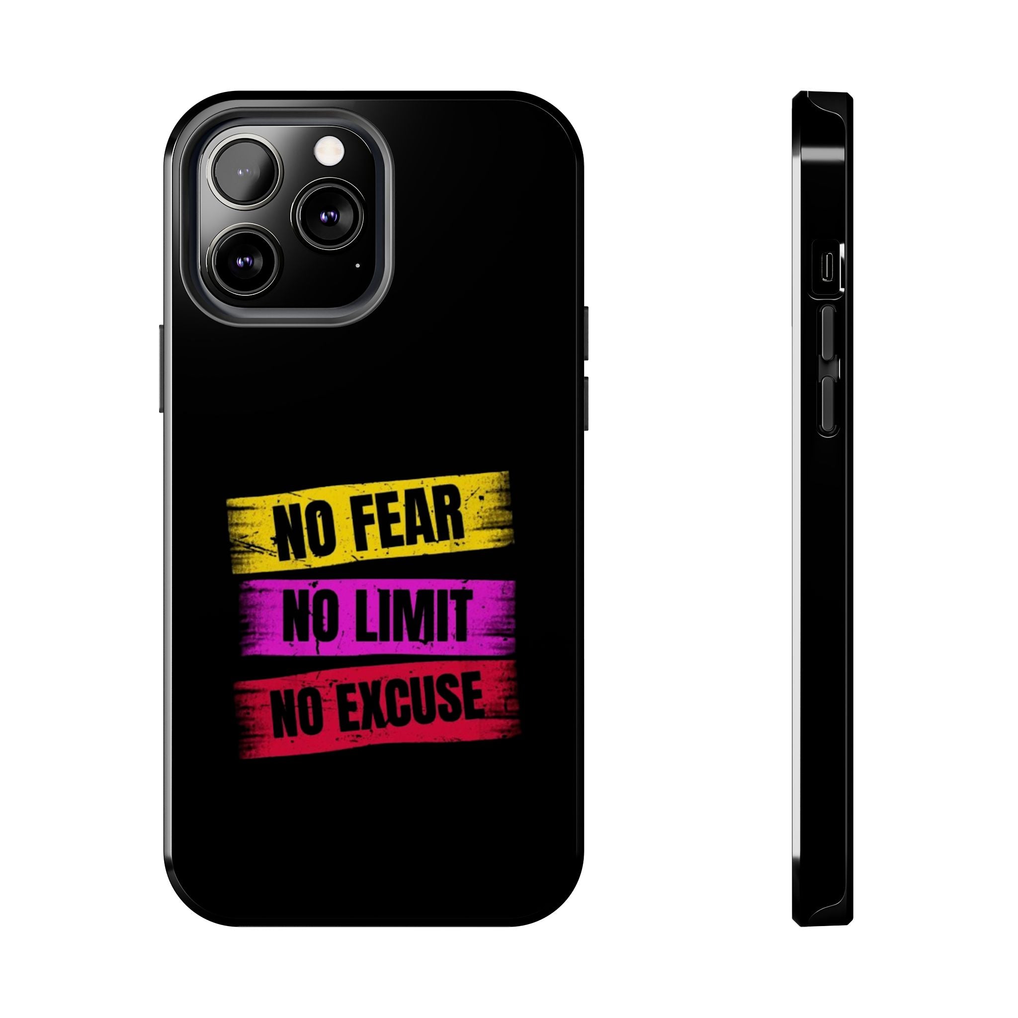 Bold Motivational Phone Cases, Inspirational Cases for Grit, Tough Phone Covers, Fitness Gifts, Empowerment Cases