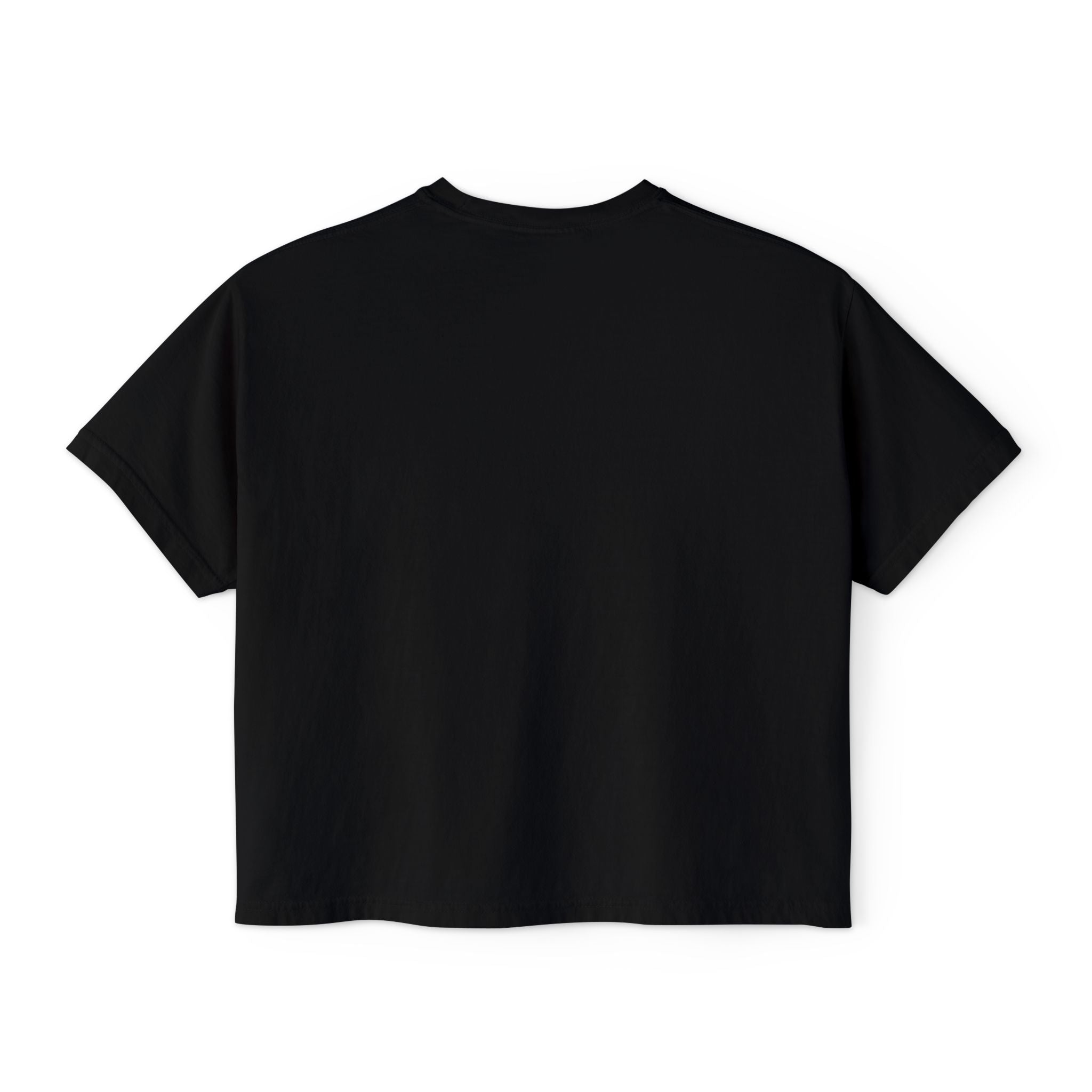 Earth Is Ghetto Women's Boxy Tee, Casual Graphic Tee, Streetwear Top, Trendy T-Shirt, Unique Gift Idea, Comfortable Everyday Wear