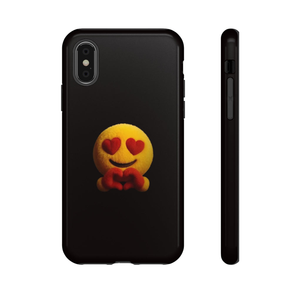 Heart Eyes Emoji Love Design (Tough Protective Cover)