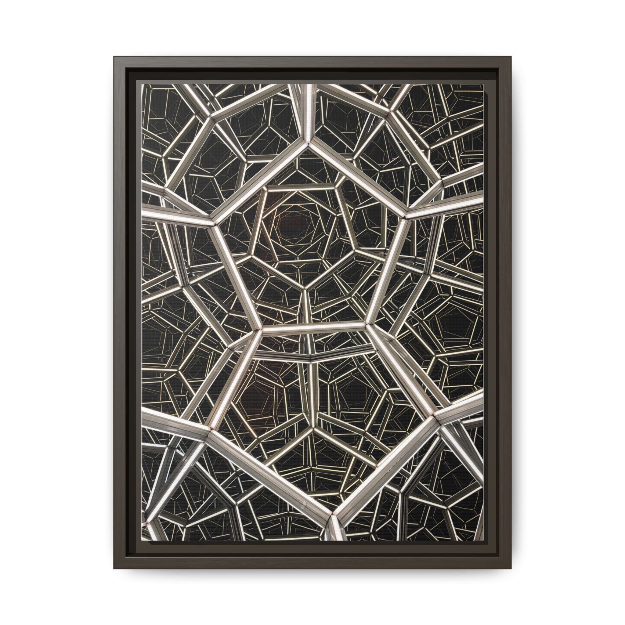 Framed Wall Art Print, Modern Geometric Canvas, Abstract Home Decor, Unique Gift, Stylish Office Art, Contemporary Room Decor