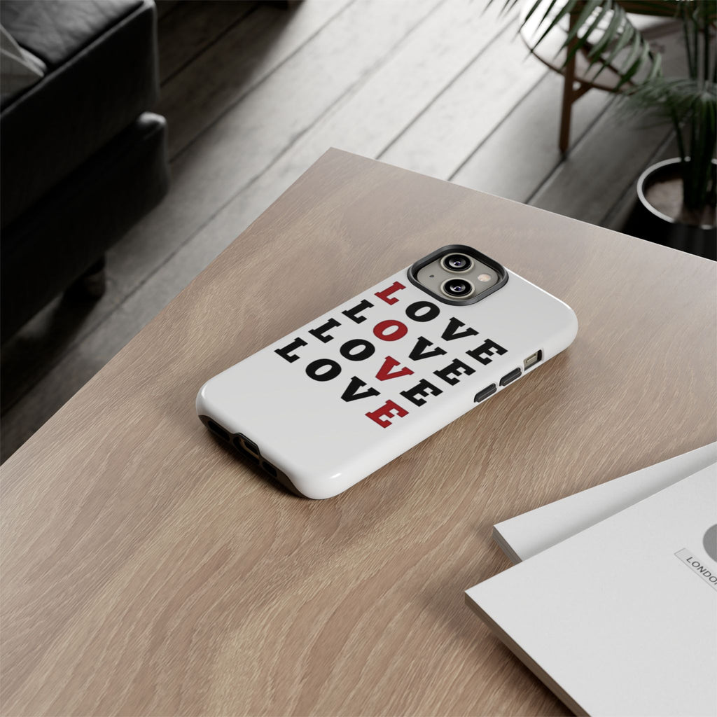 Love Repeat Tough Phone Case