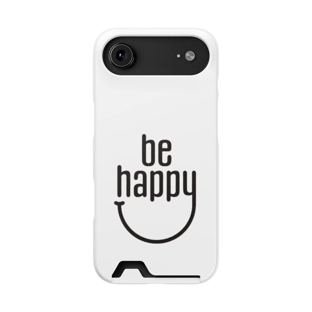 Minimal White Wallet Phone Case