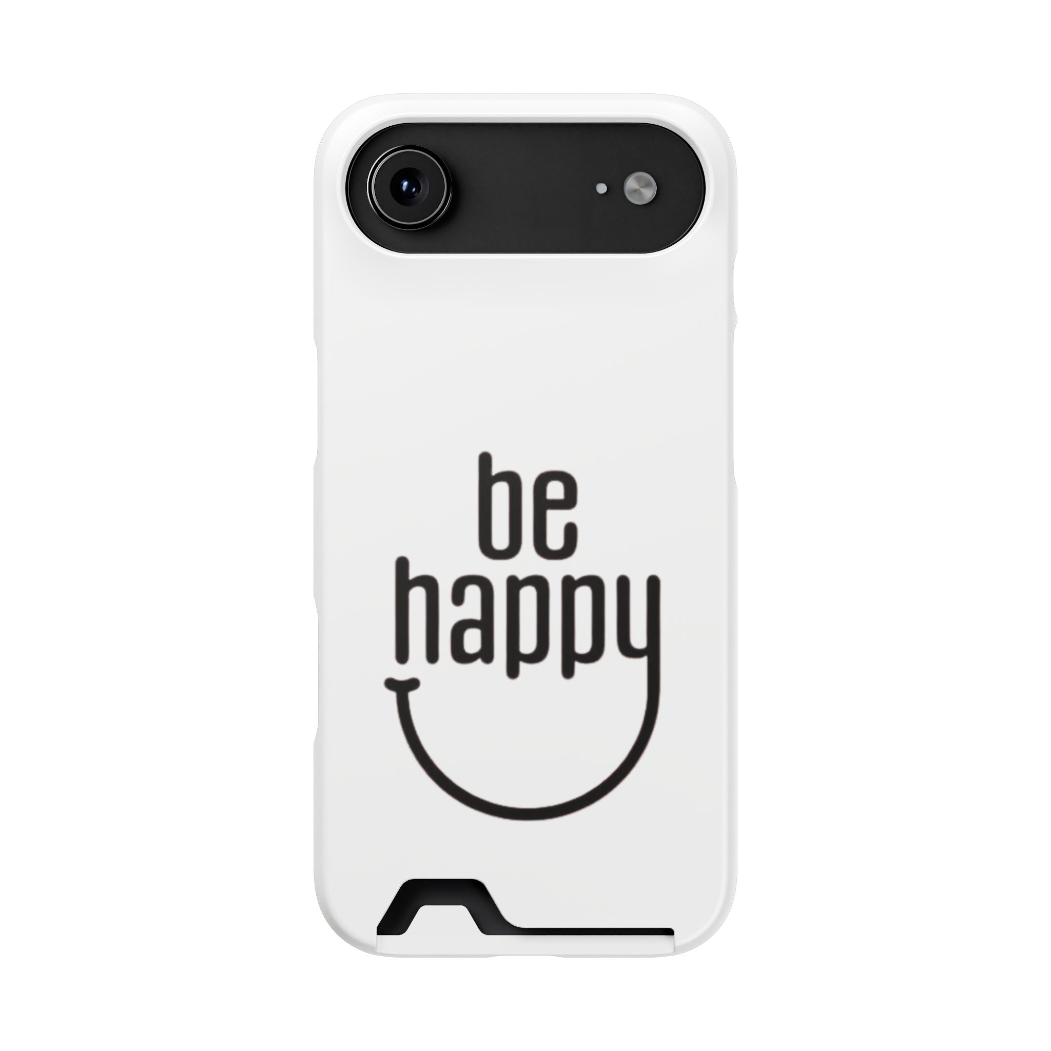 Minimal White Wallet Phone Case