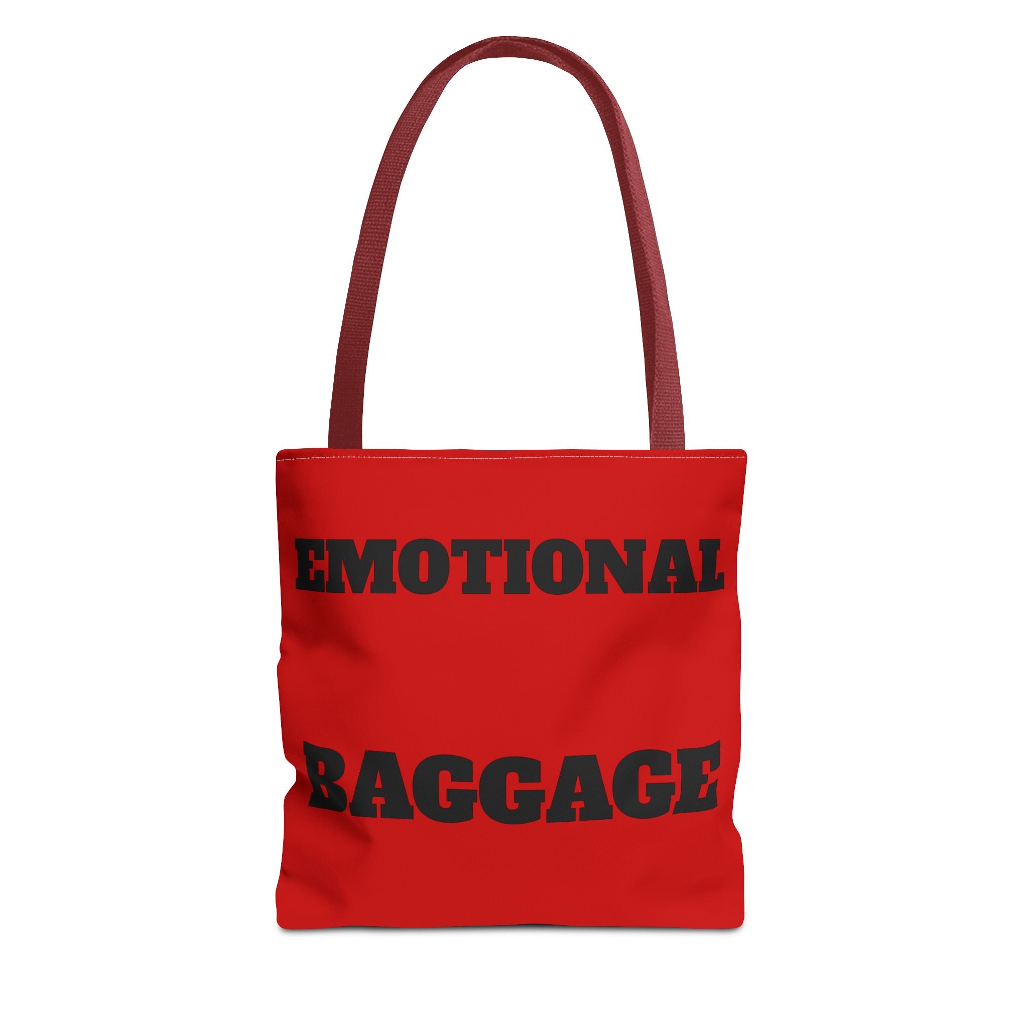 Emotional Baggage Tote Bag — Red Statement Shopper