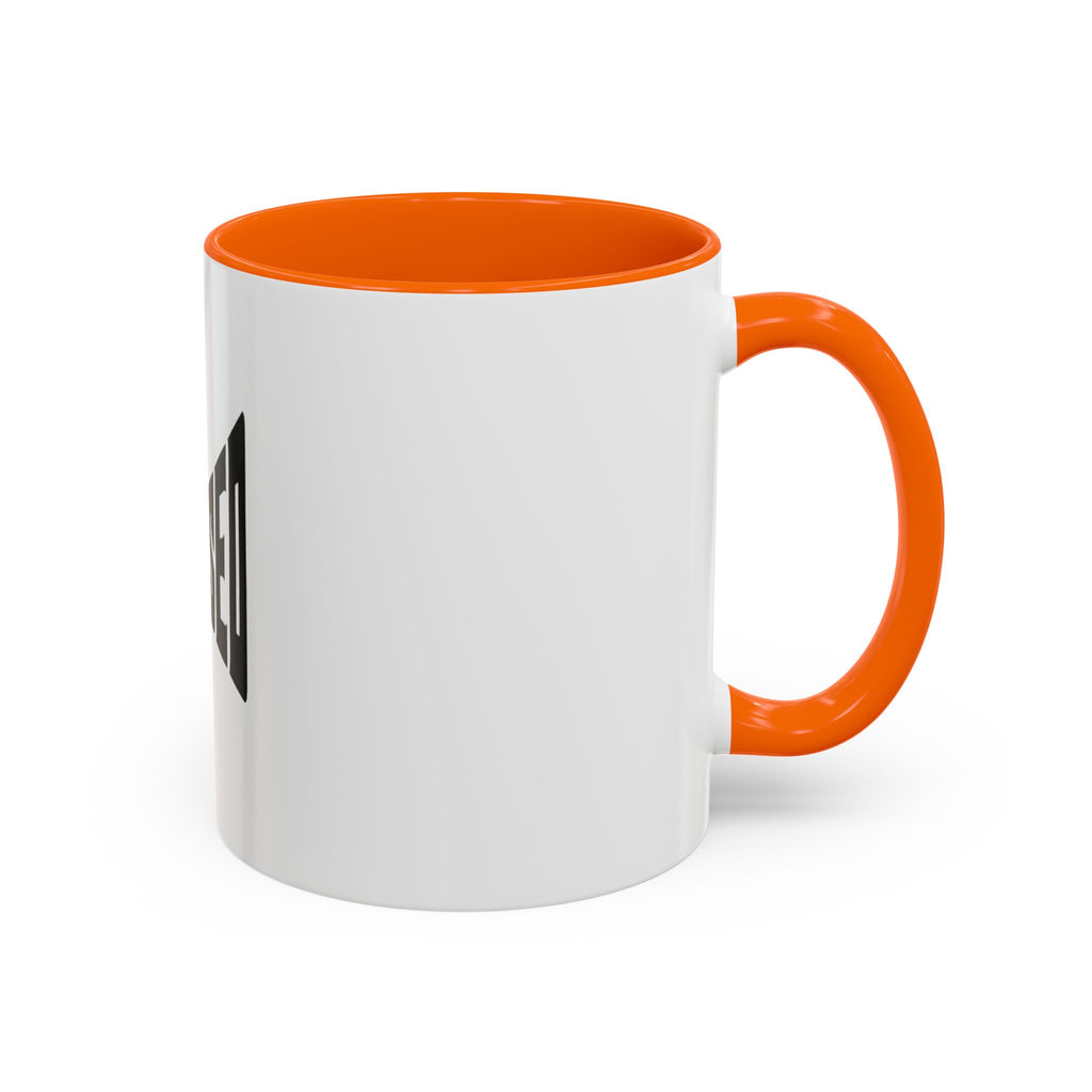 Blessed Coffee Mug — Bold Black Typography Ceramic Mug (11/15 oz)