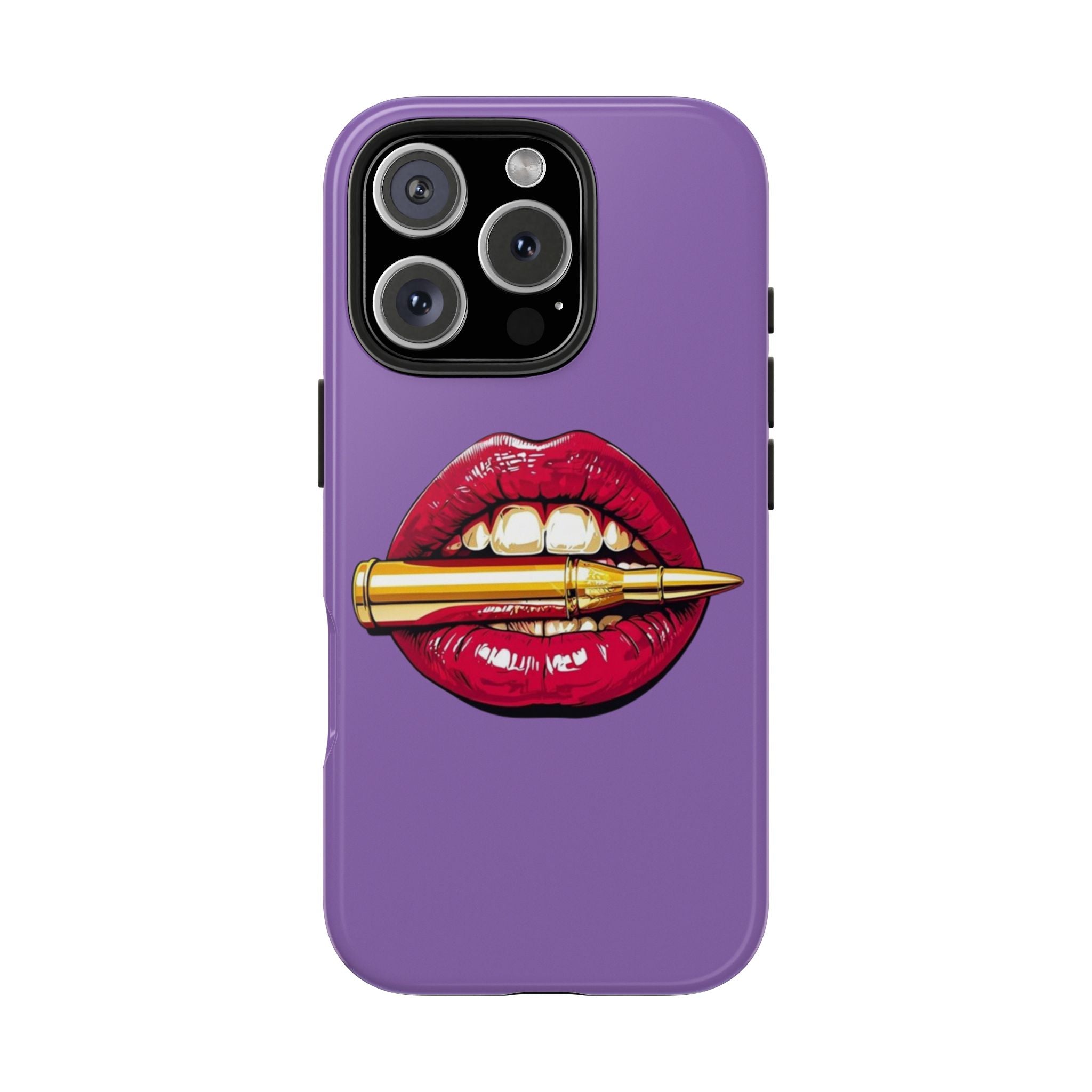Bold Lipstick Phone Cases | Stylish Tough Cases, Phone Accessories, Birthday Gifts, Trendy Cell Phone Covers, Fashionable Tech Gear