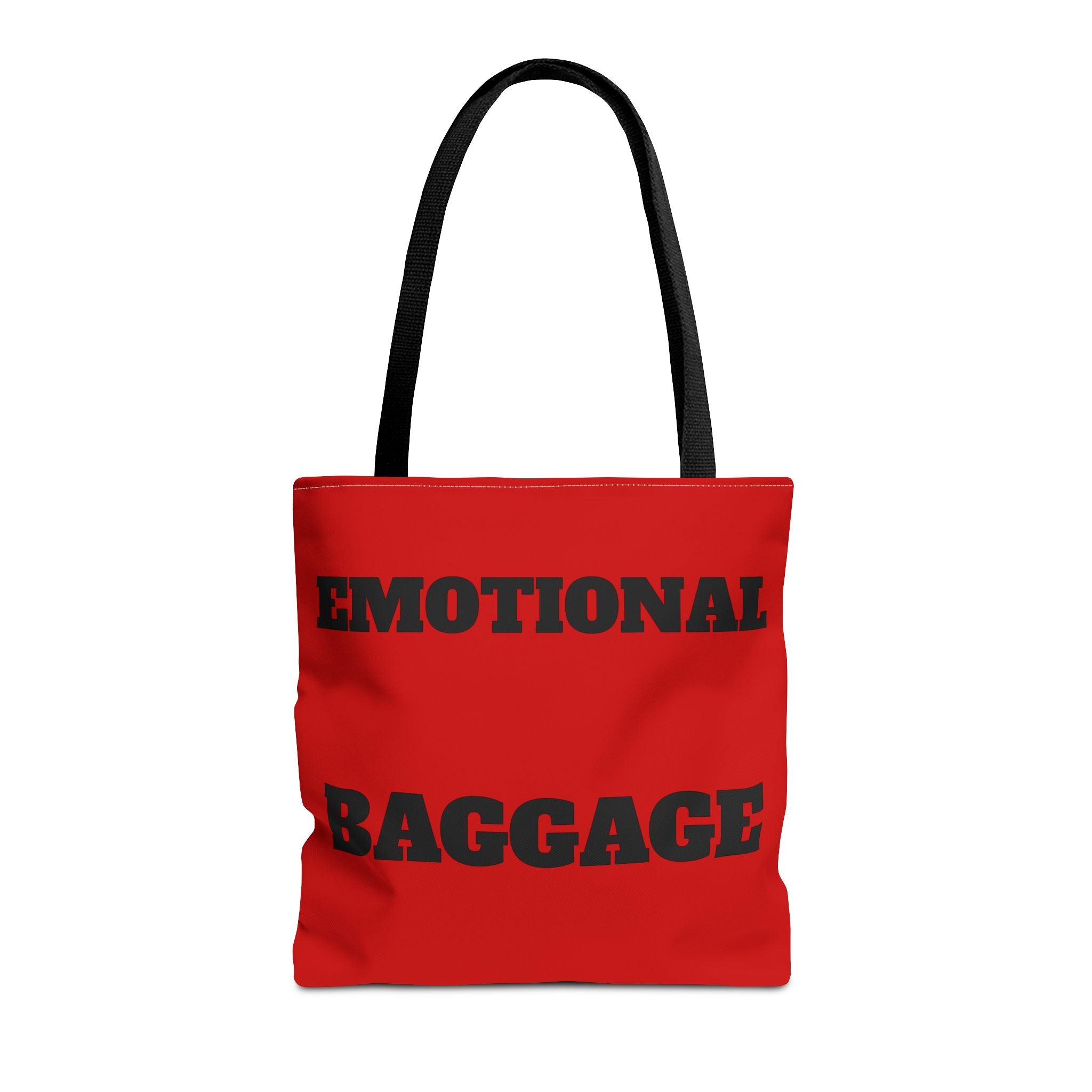 Emotional Baggage Tote Bag — Red Statement Shopper