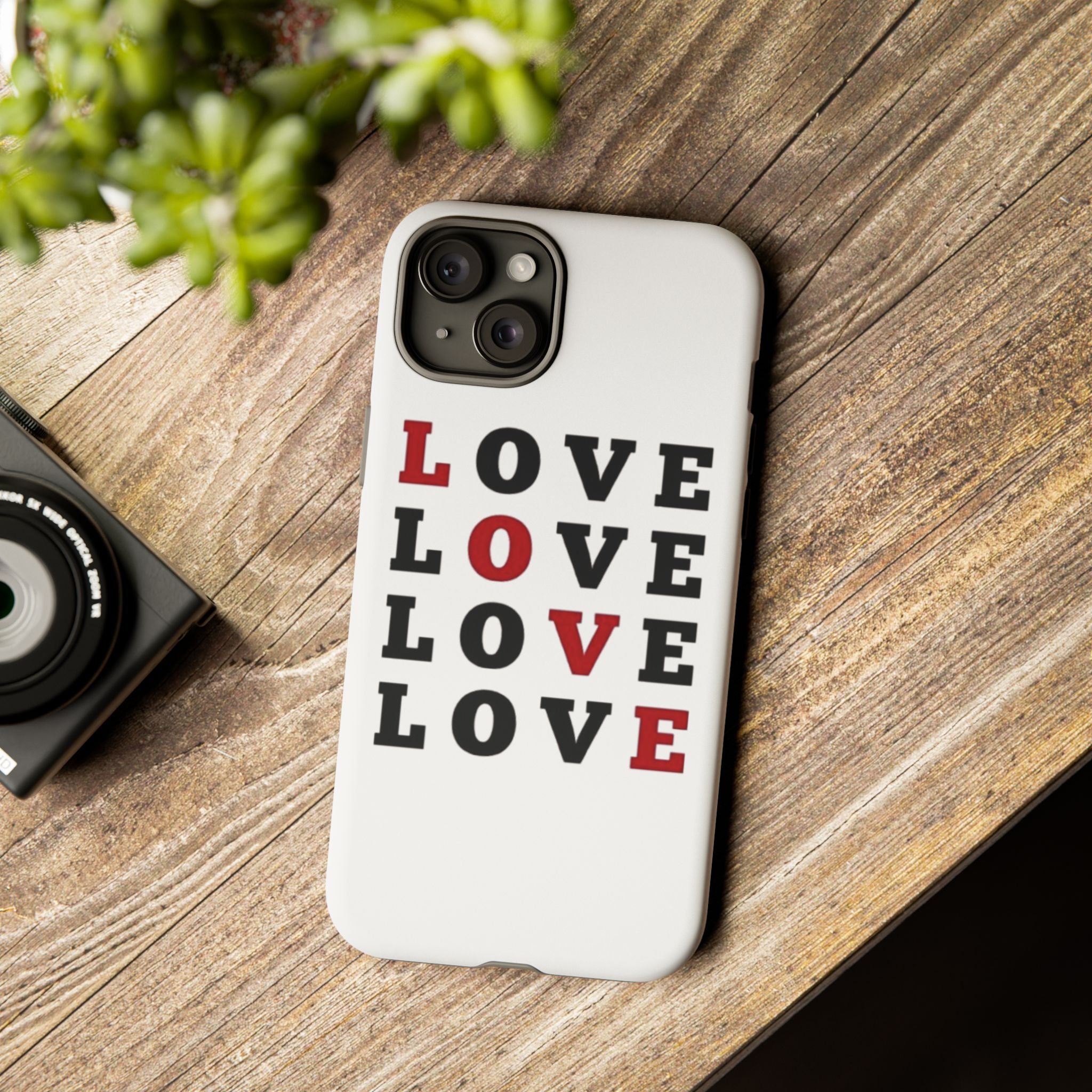 Love Repeat Tough Phone Case