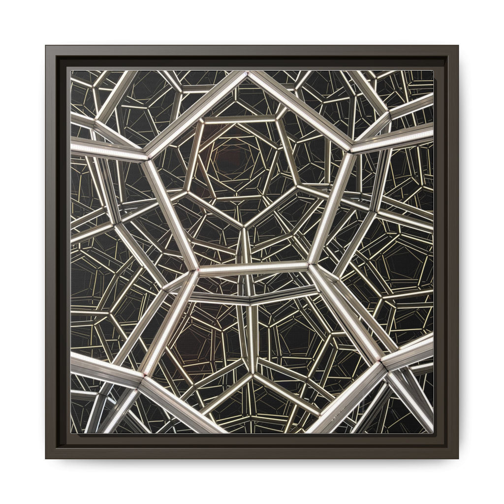 Framed Wall Art Print, Modern Geometric Canvas, Abstract Home Decor, Unique Gift, Stylish Office Art, Contemporary Room Decor