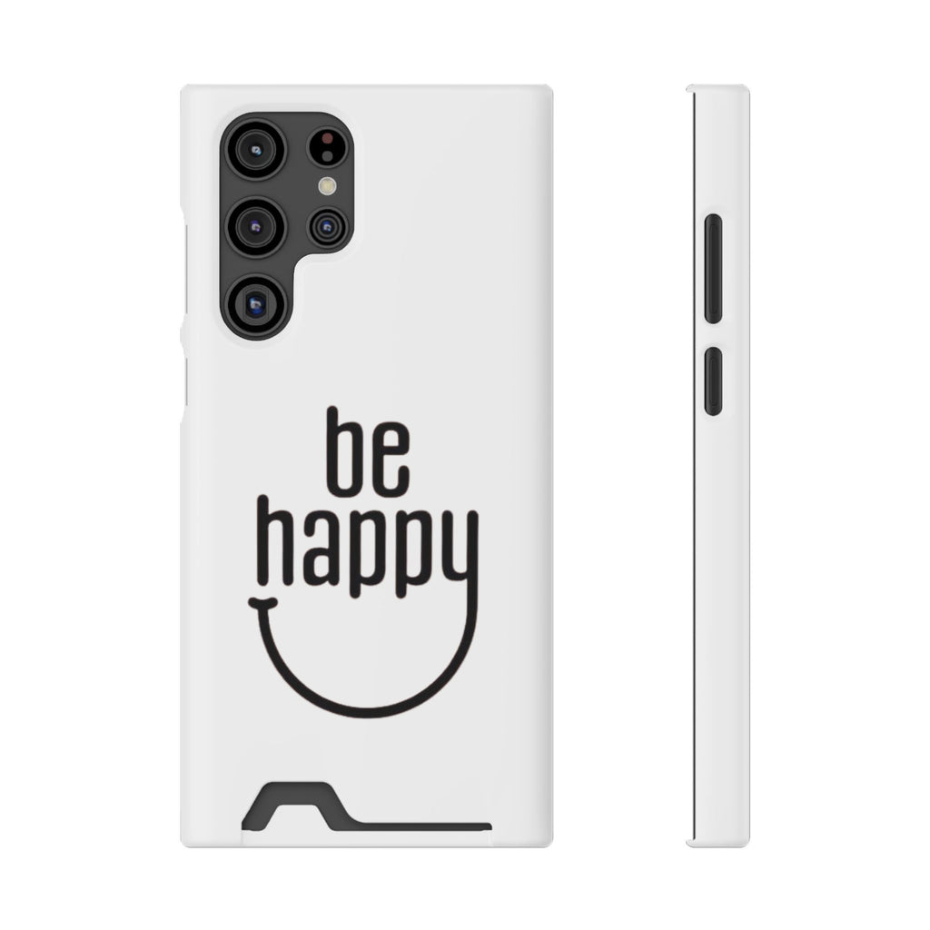 Minimal White Wallet Phone Case